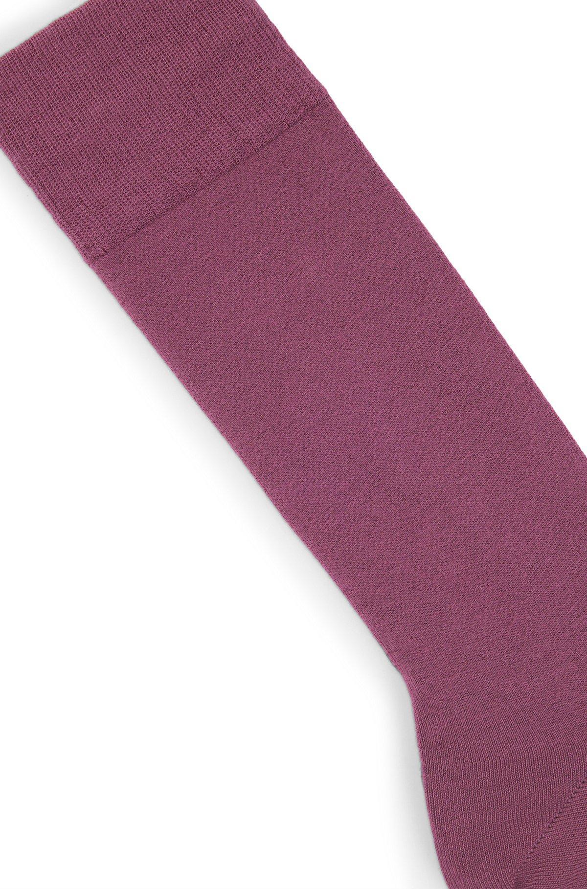 Regular-length modal-blend socks with embroidered logo Product Image