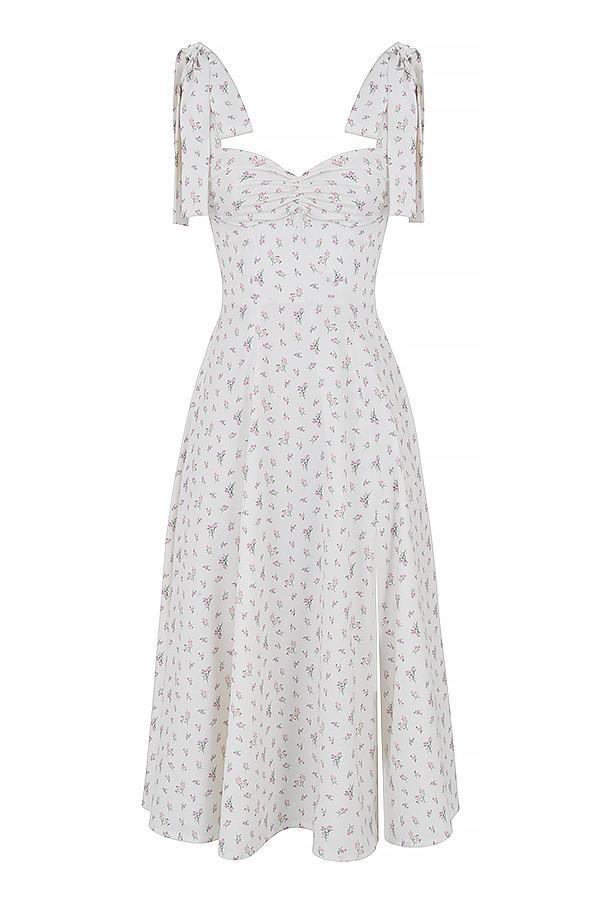 Alicia White Floral Midi Sundress Product Image