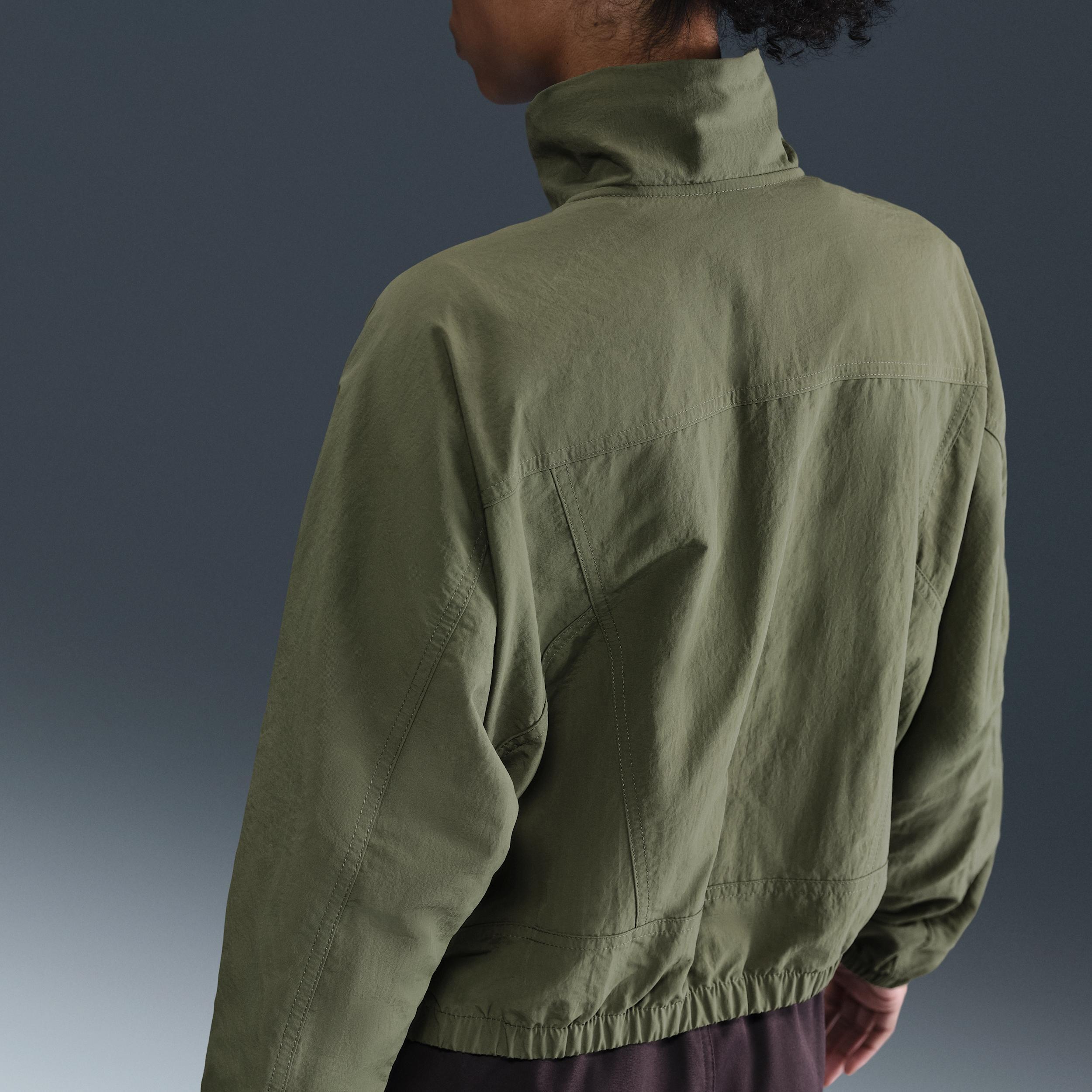 Womens Nike Sportswear Everything Wovens Oversized Repel UV Protection Jacket | HJ0999-222 Product Image