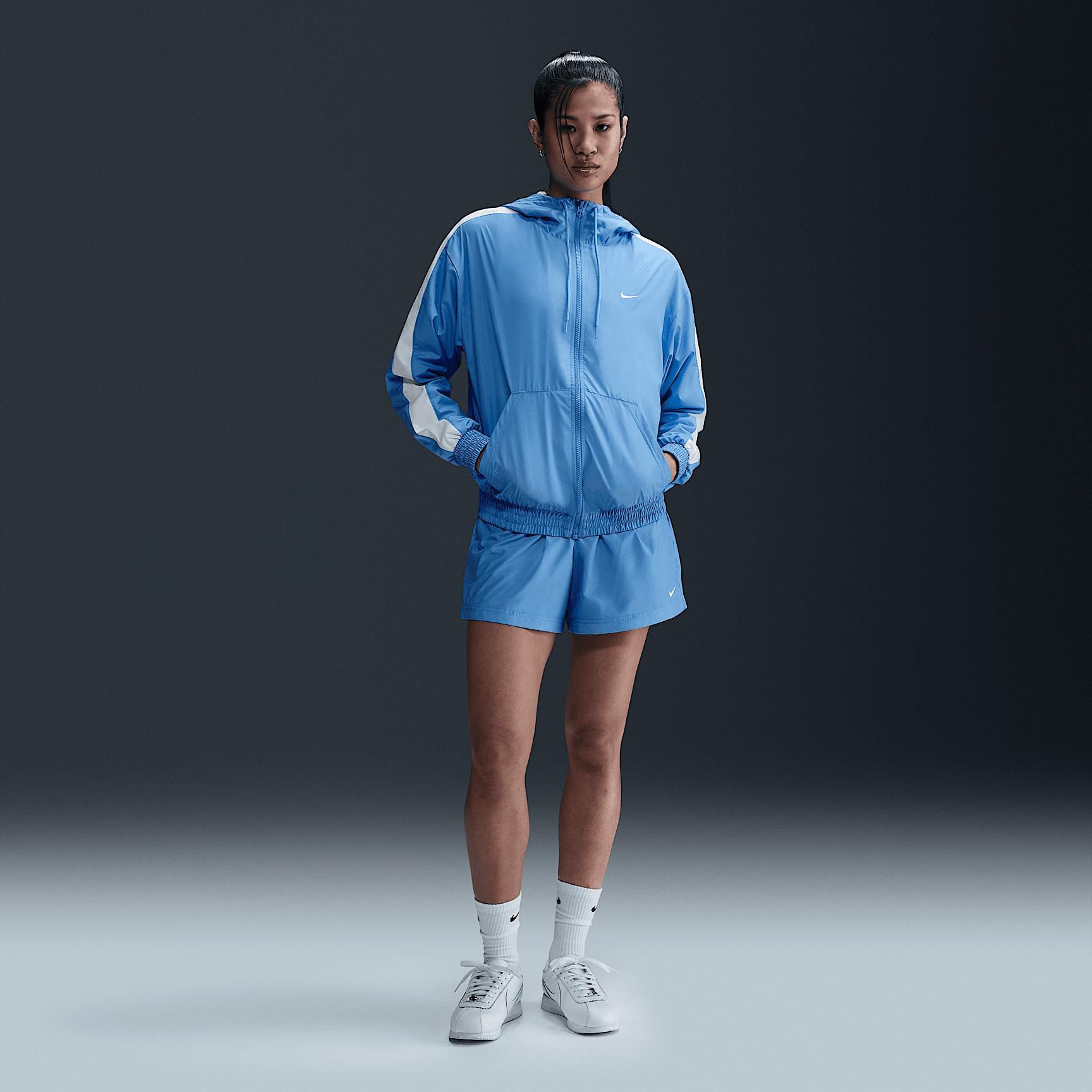 Nike Sportswear Classic Wovens Women's Loose UV Hooded Jacket Product Image
