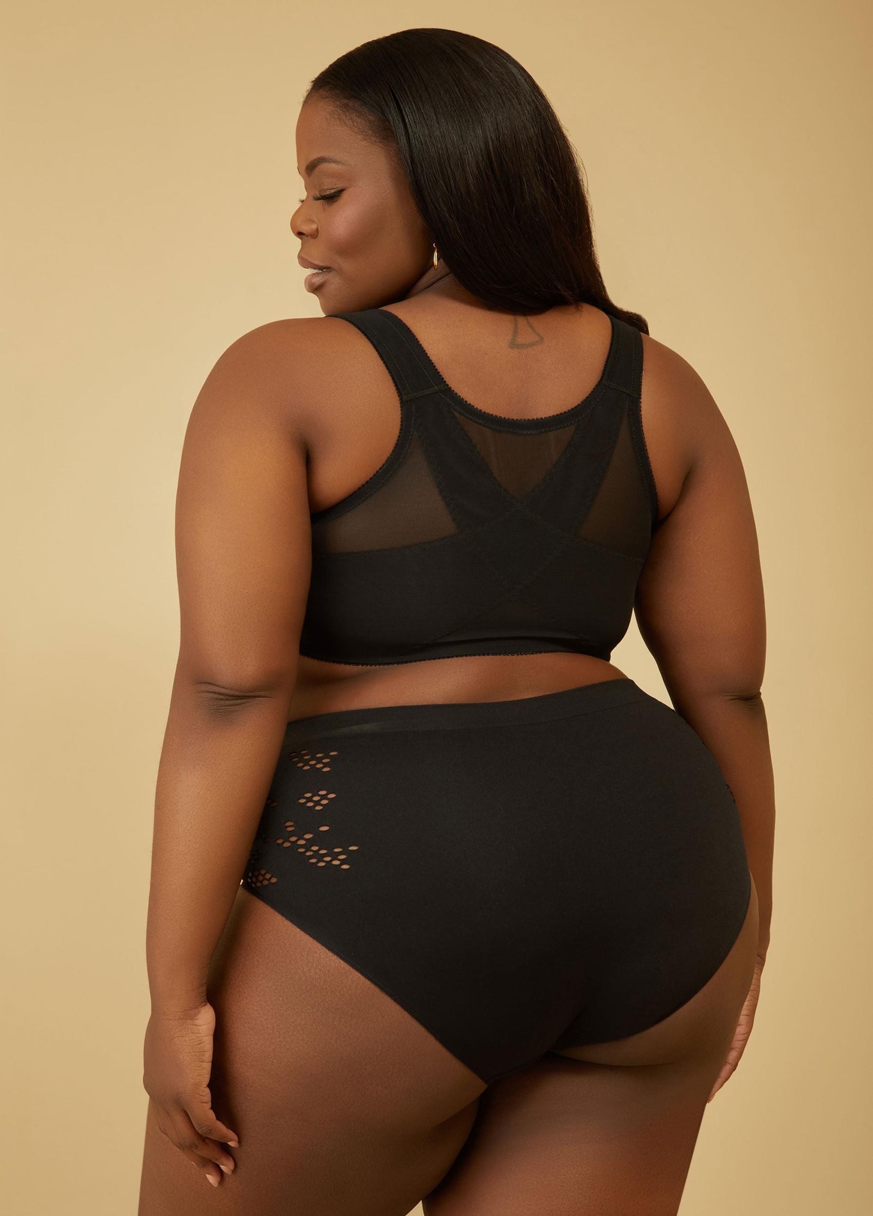 Front Close Wireless Posture Bra Product Image