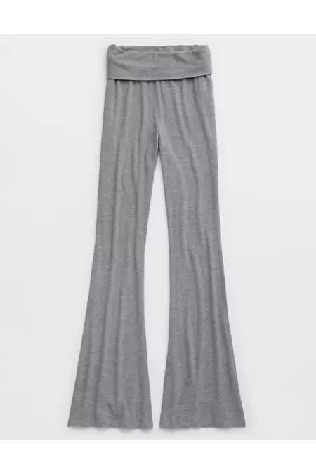 Aerie Lets Bounce Foldover Bootcut PJ Pant Women's Product Image