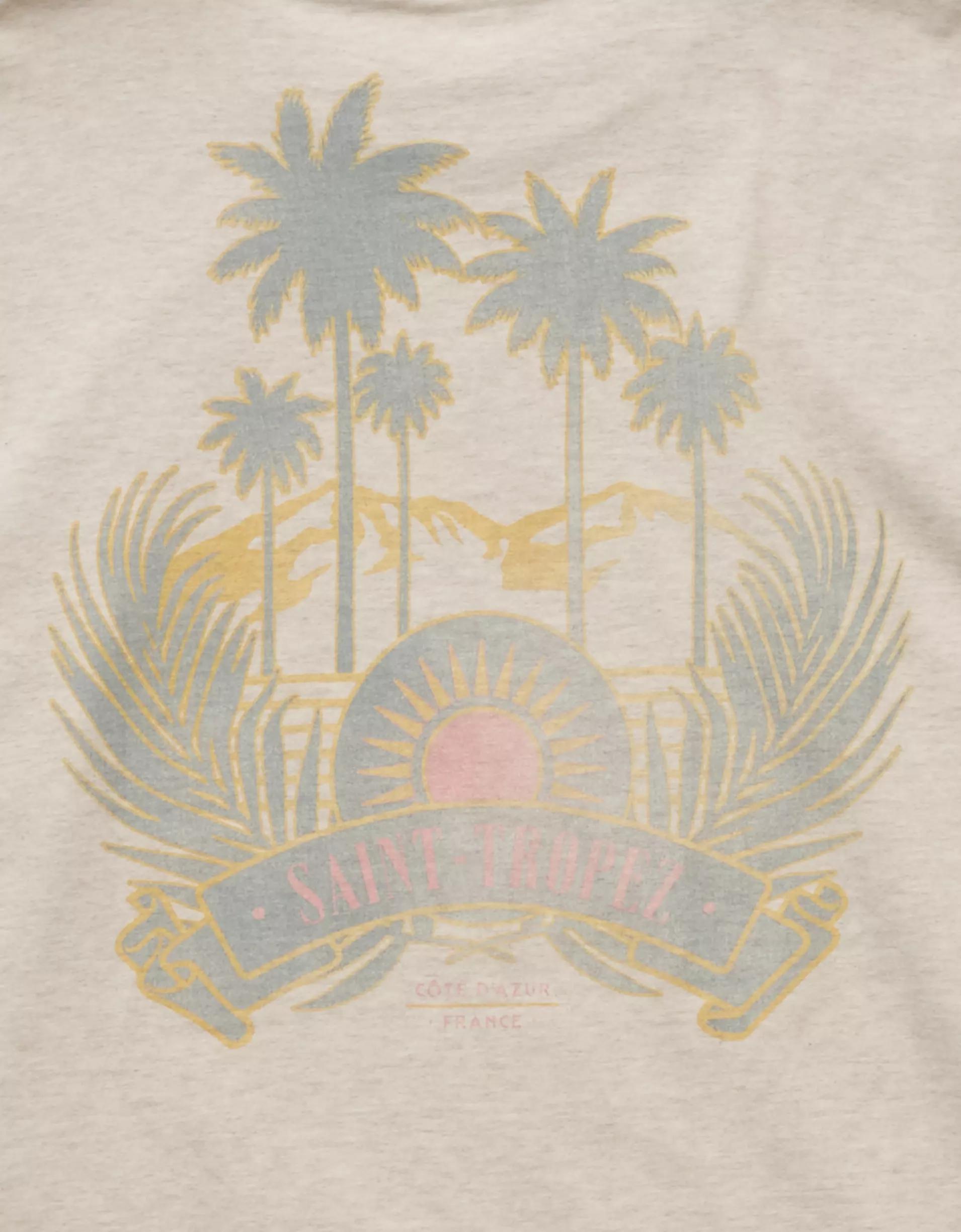 AE Boxy Destination Graphic T-Shirt Product Image