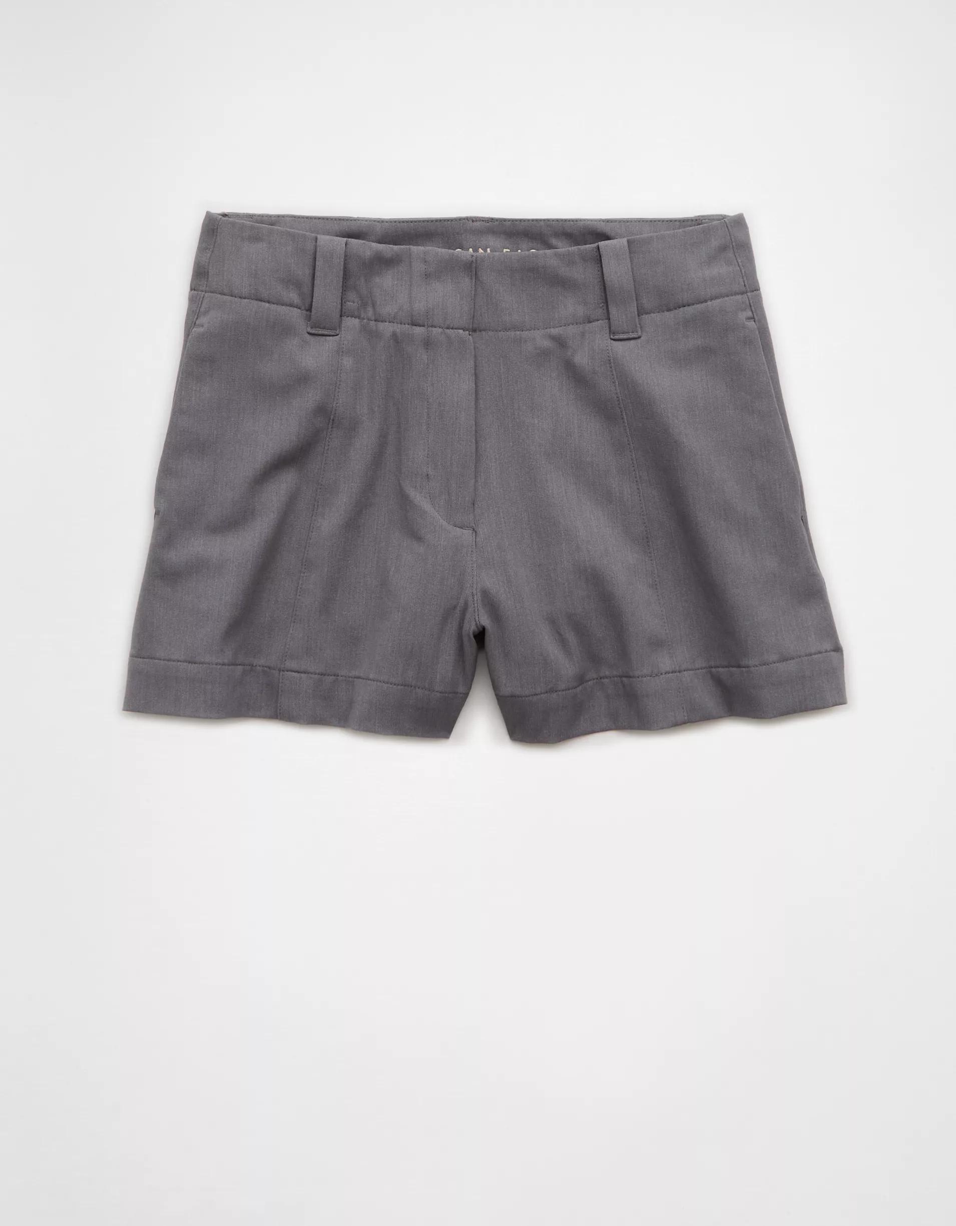AE Stretch High-Waisted Trouser Short Product Image