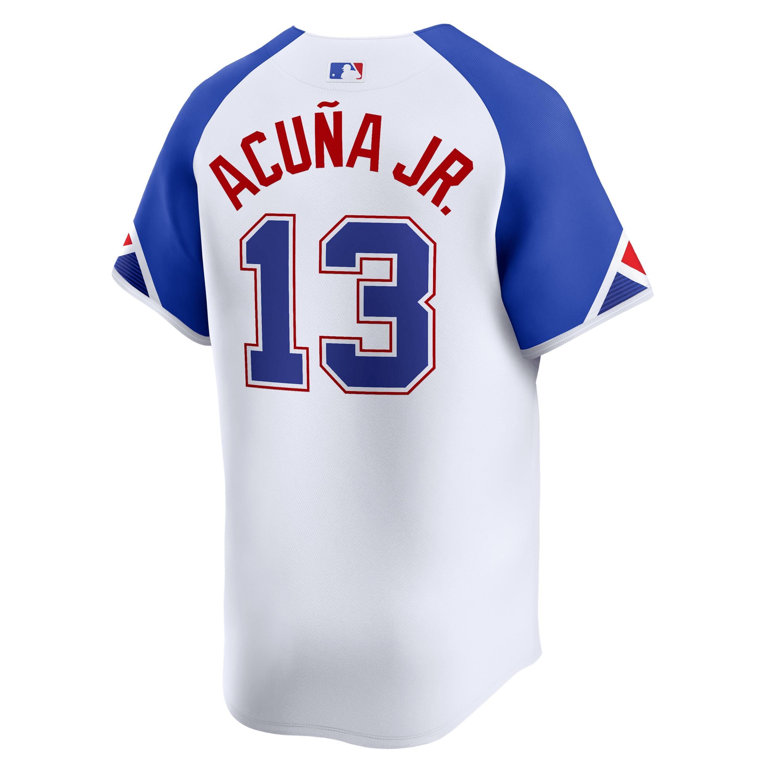 Ronald AcuÃ±a Jr. Atlanta Braves City Connect Nike Men's Dri-FIT ADV MLB Limited Jersey Product Image