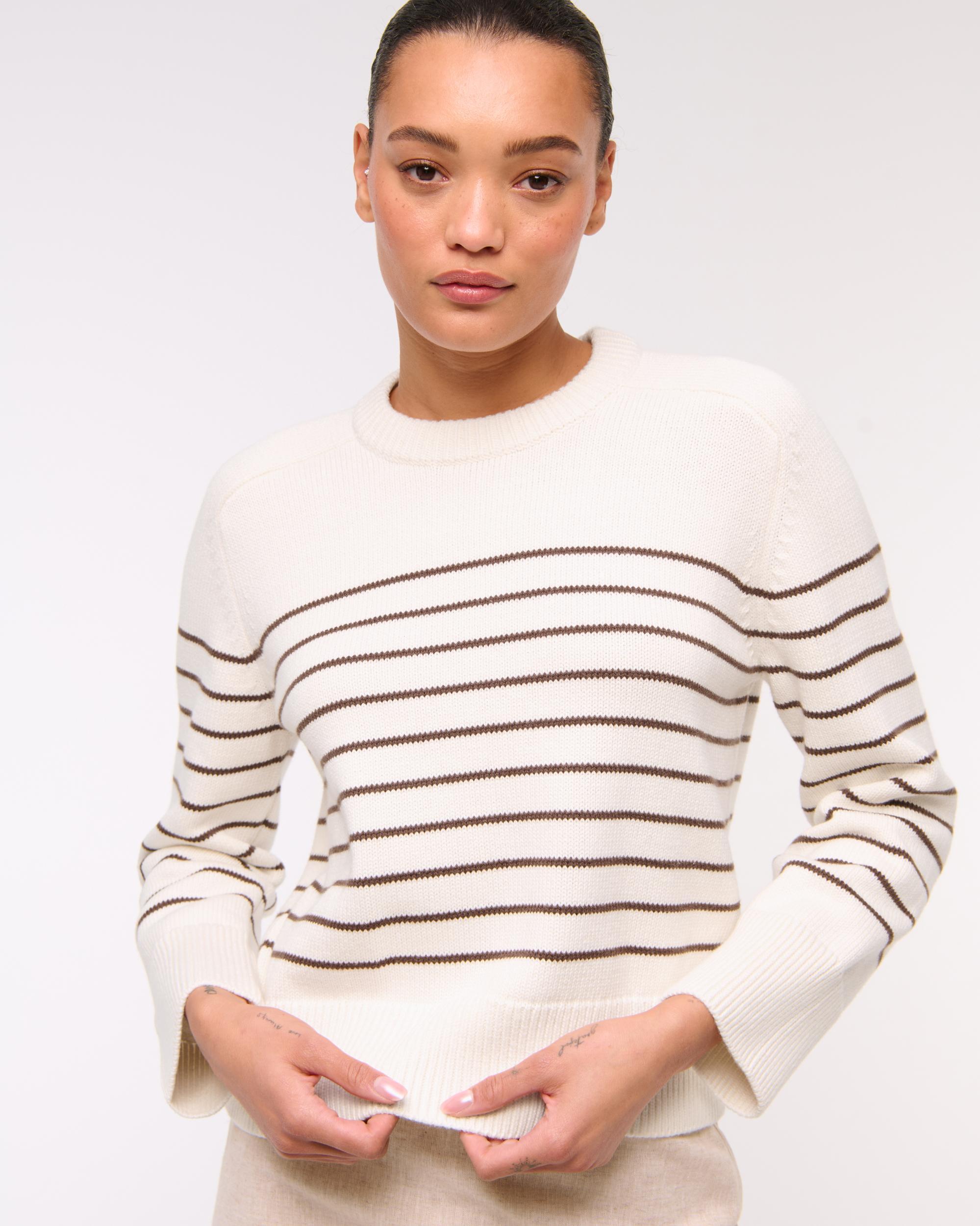 The A&F Madeline Crew Sweater Product Image