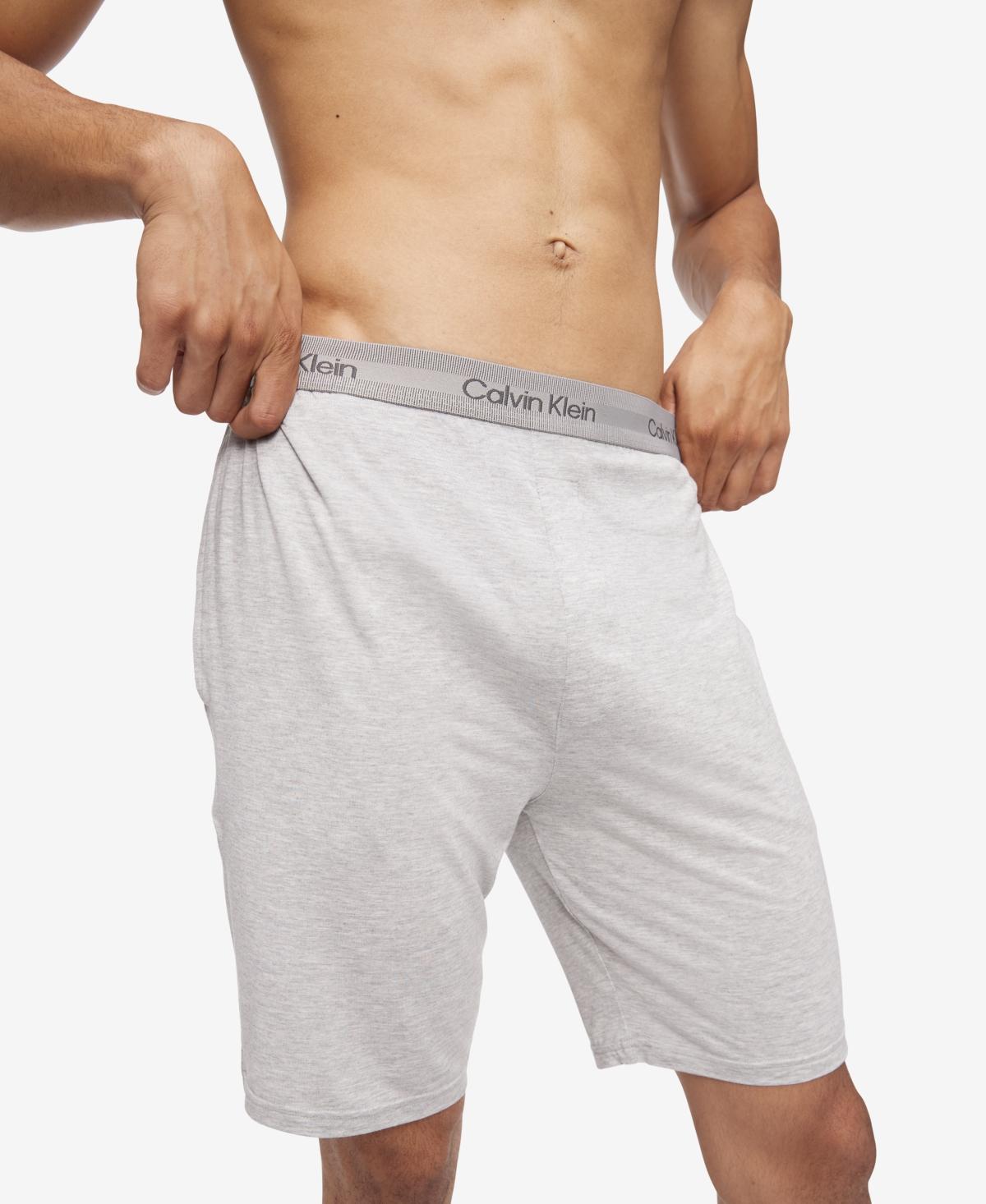 Calvin Klein Mens Ultra-Soft Modern Lounge Sleep Shorts - Black - S Product Image