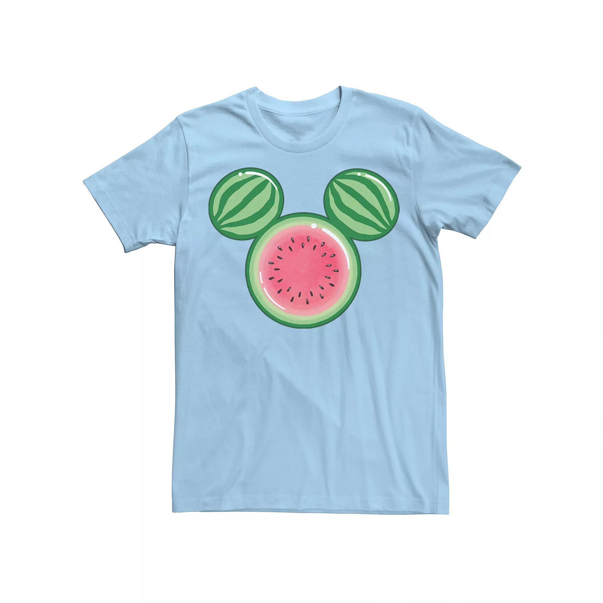 Disney's Mickey & Friends Mickey Watermelon Ears Men's Tee,  Product Image