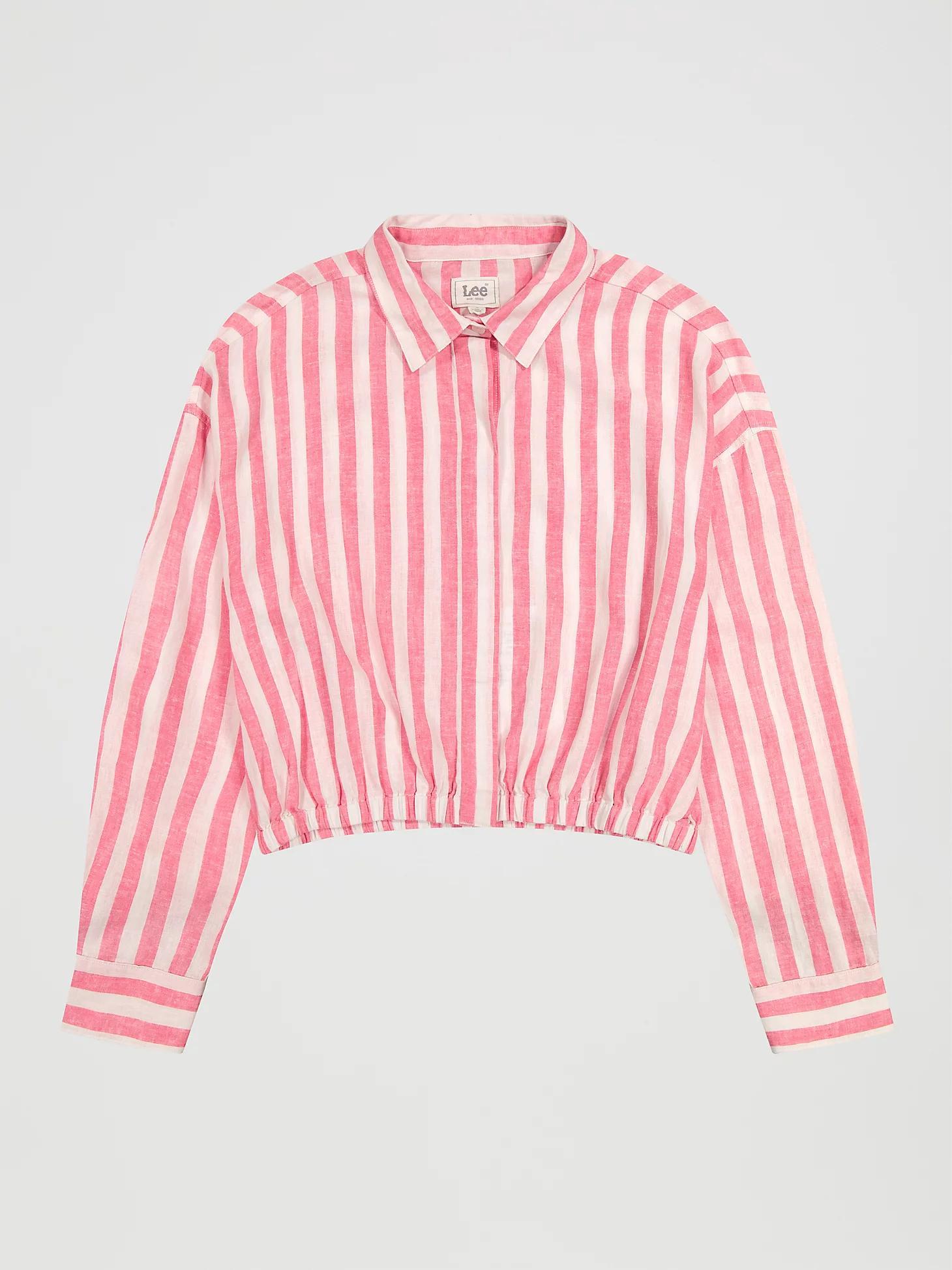 Women's Elastic Waist Pocketless Shirt | Women's Tops & Tees | Lee® Product Image