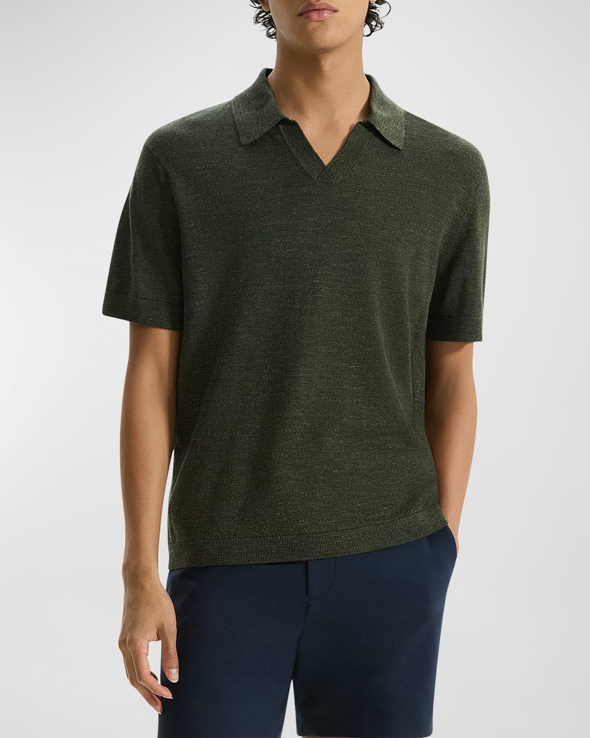 Mens Brenan Knit Polo Shirt Product Image