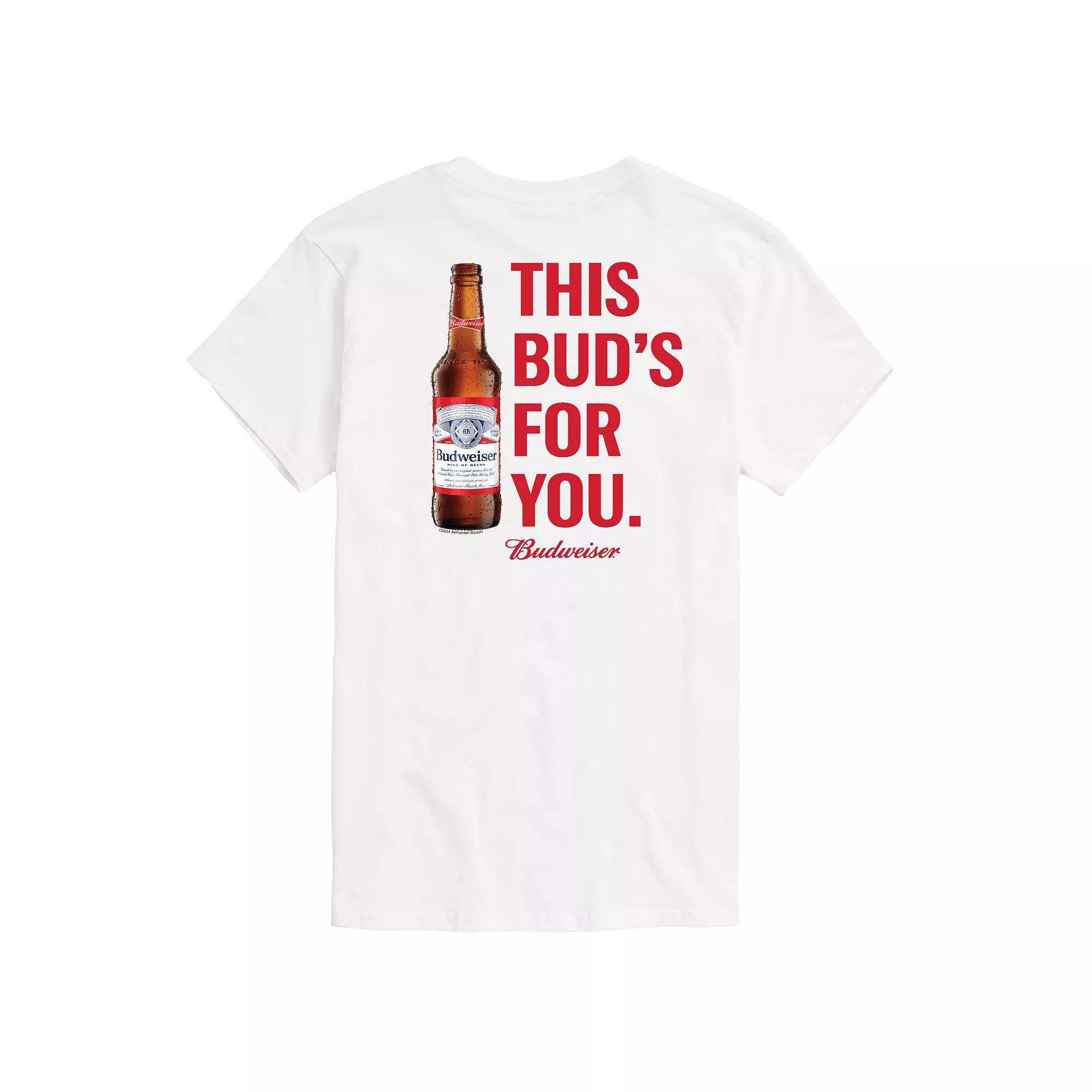 Men's Budweiser This Buds For You Graphic Tee,  Product Image