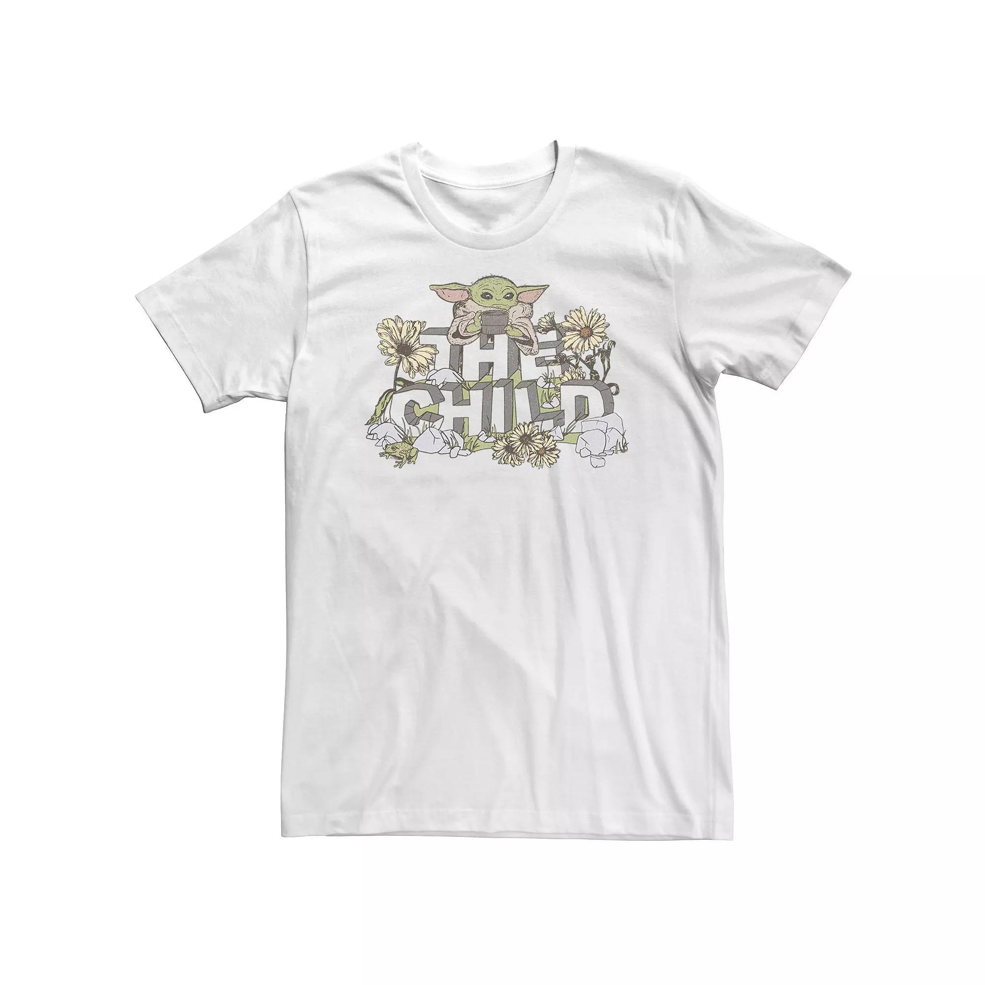 Big & Tall Star Wars Vintage Flower Child Tee, Men's,  Product Image