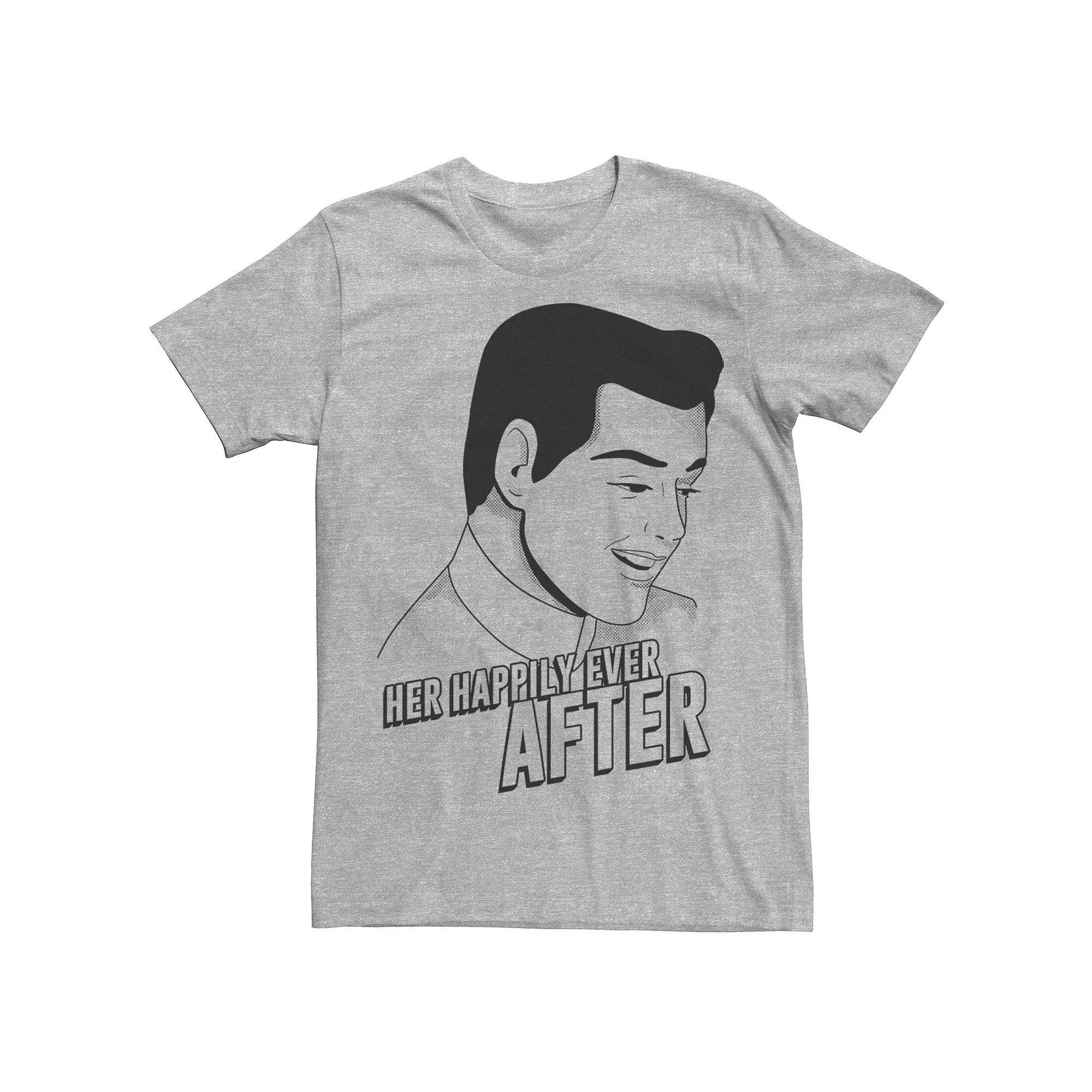 Disney's Cinderella Her Happily Ever After Men's Tee,  Product Image