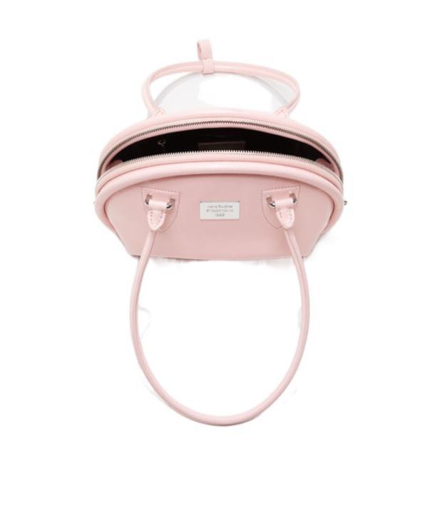 ACNE STUDIOS Mini Bowlina Shoulder Bag In Ad5 Powder Pink Product Image