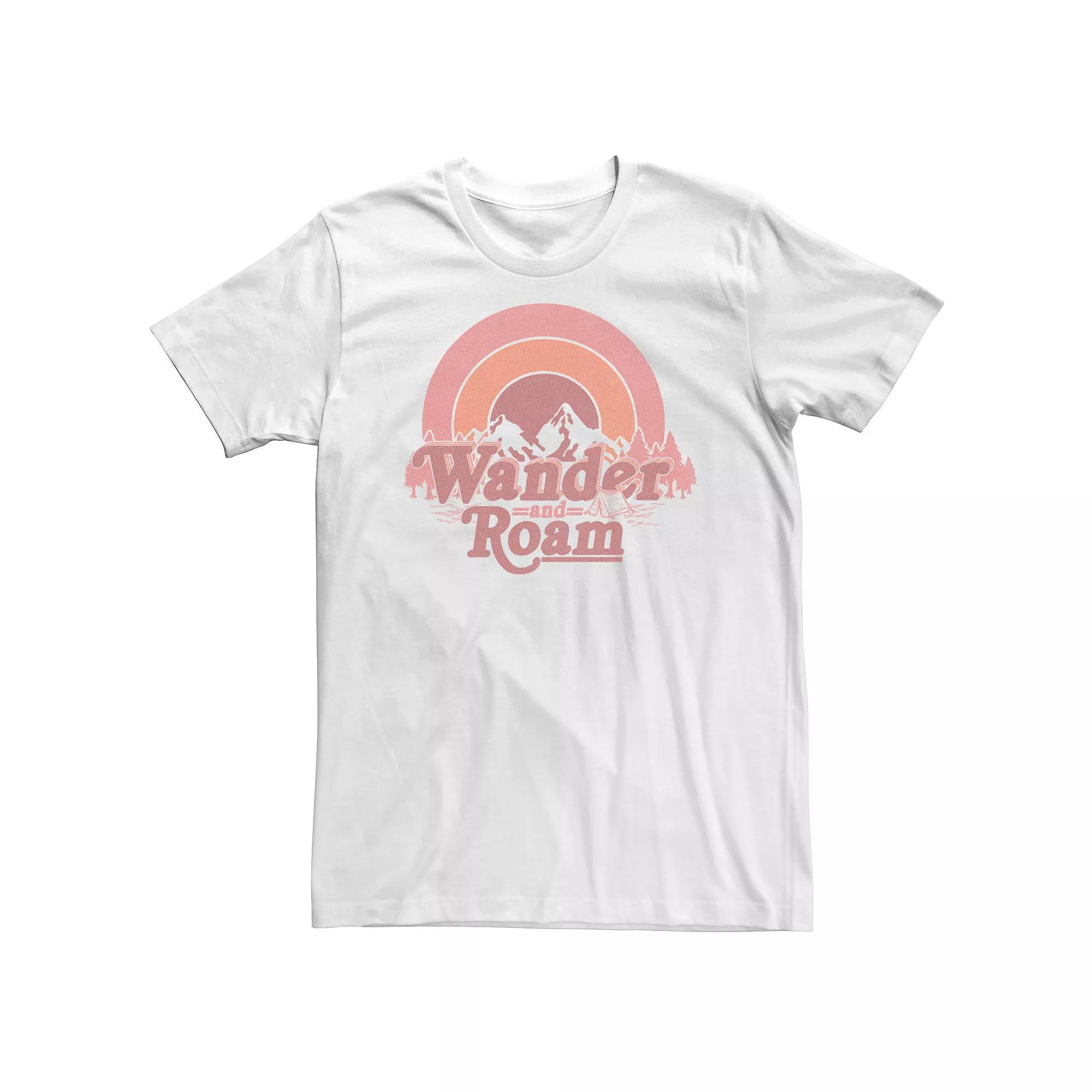 Big & Tall Wander and Roam Graphic Tee, Men's,  Product Image