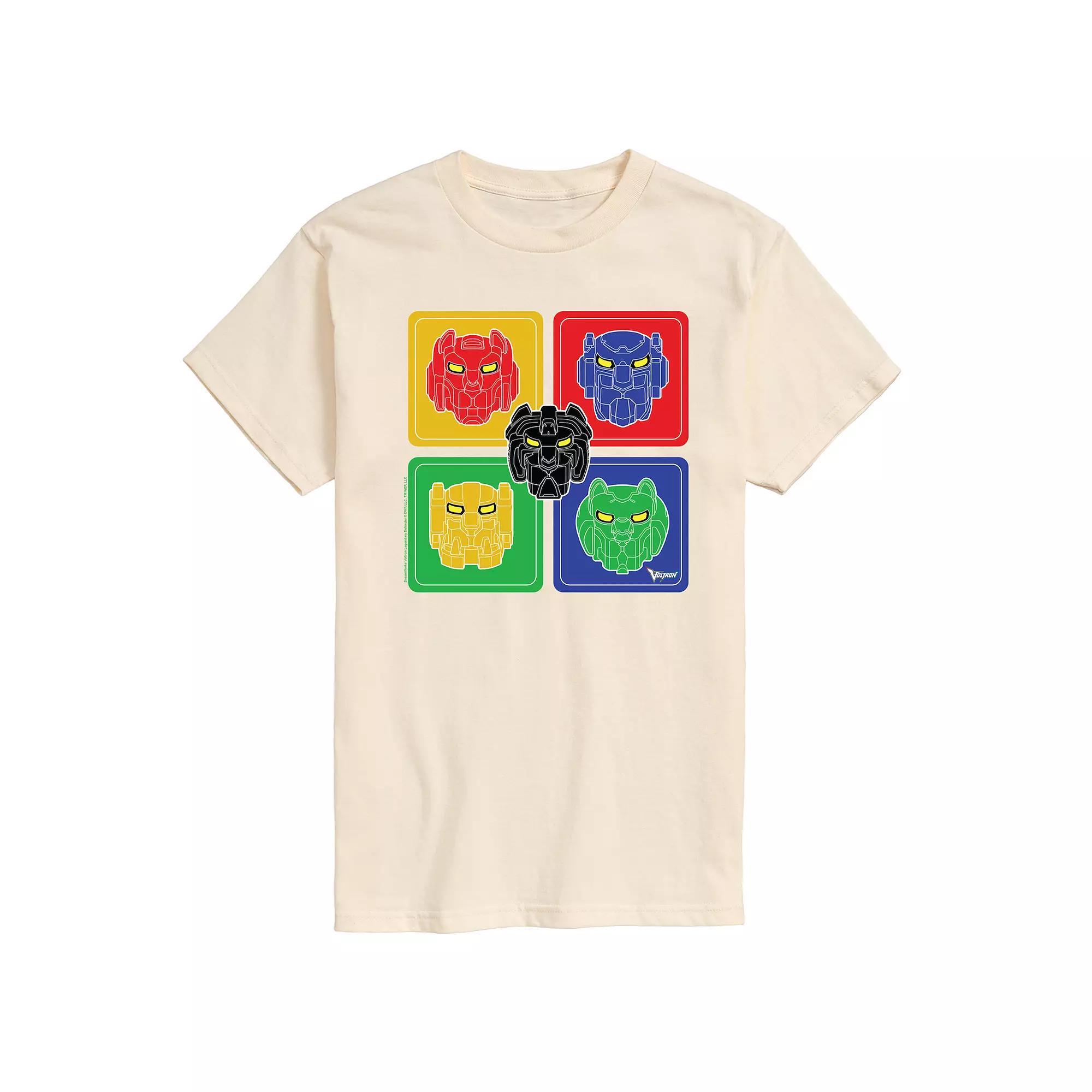 Men's Voltron Voltron Heads Graphic Tee,  Product Image