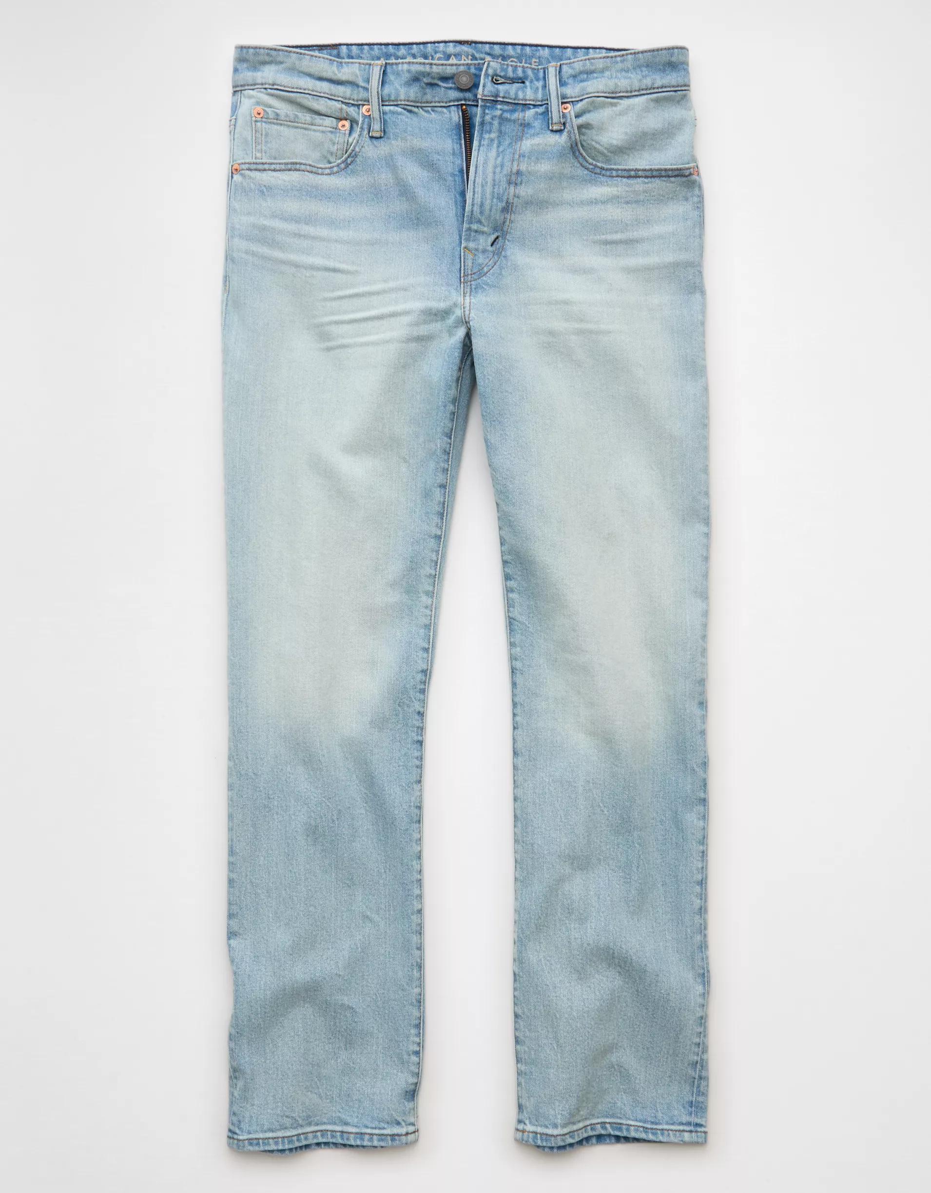 AE EasyFlex +TENCEL™ Fibers Relaxed Straight Jean Product Image