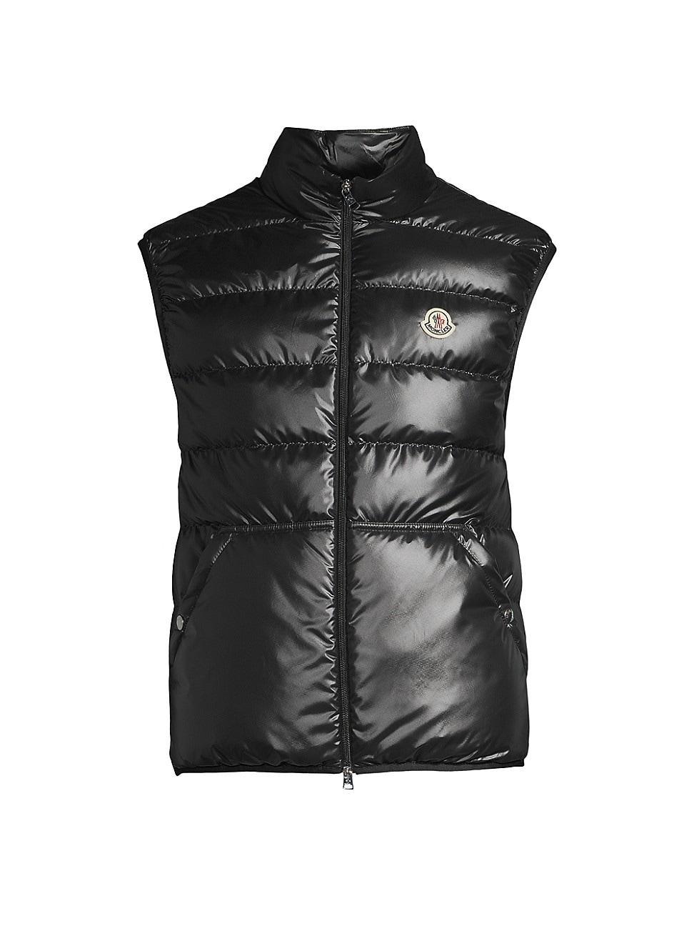 Mens Aube Down Nylon Zip Vest Product Image