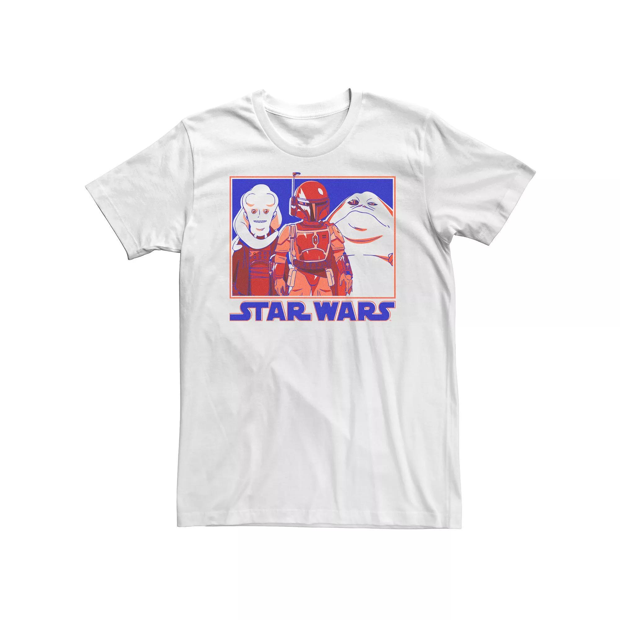 Big & Tall Star Wars: Visions Group Poster Tee, Boy's,  Product Image