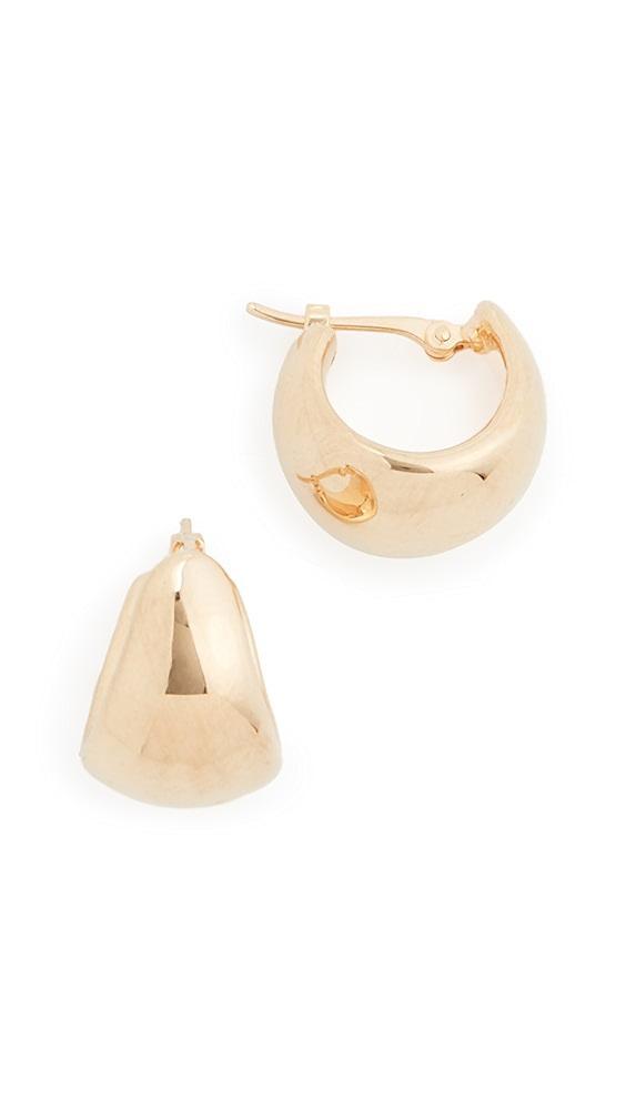 Ariel Gordon Jewelry 14k Helium Huggie Earrings | Shopbop Product Image