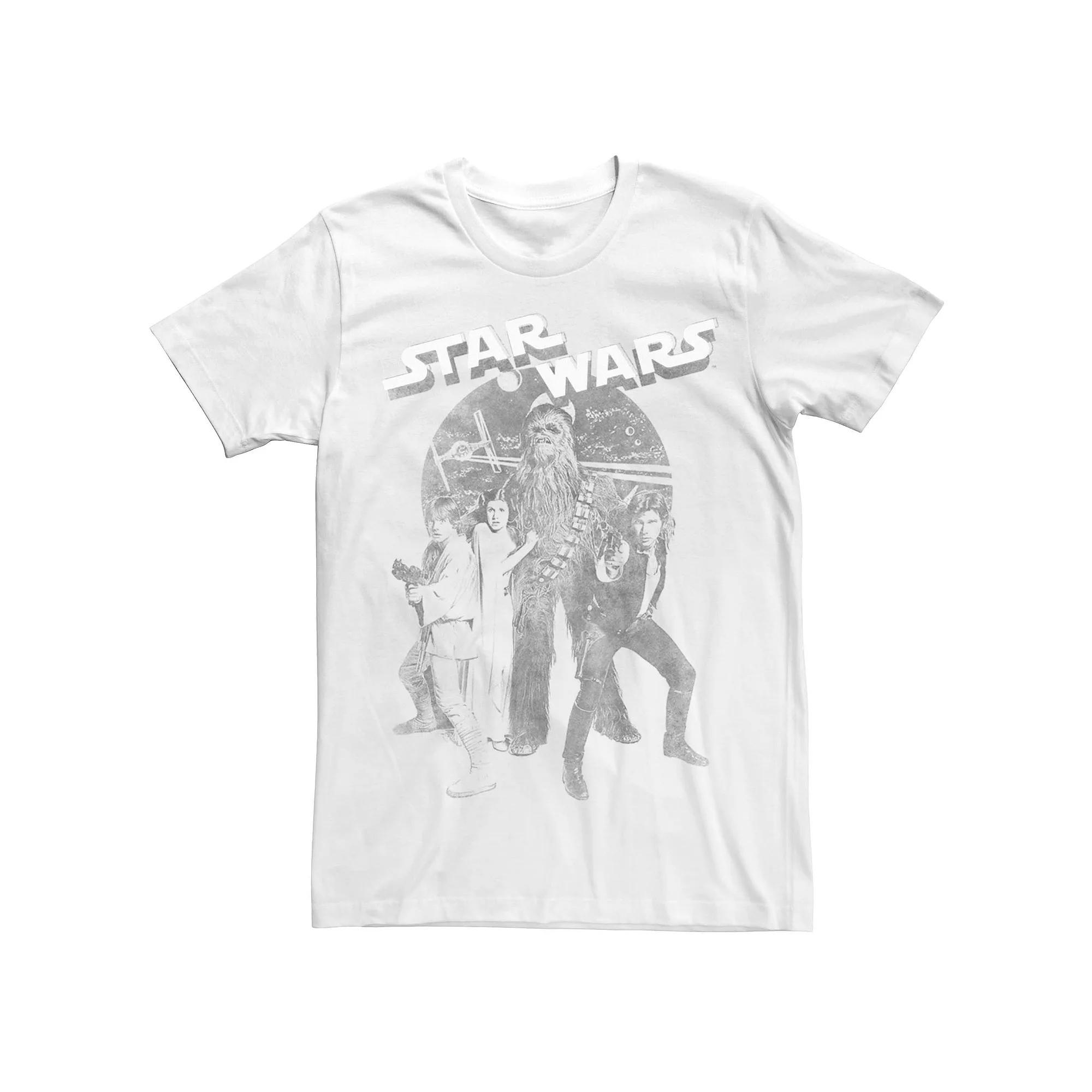 Men's Star Wars Vintage Heroes Tee,  Product Image