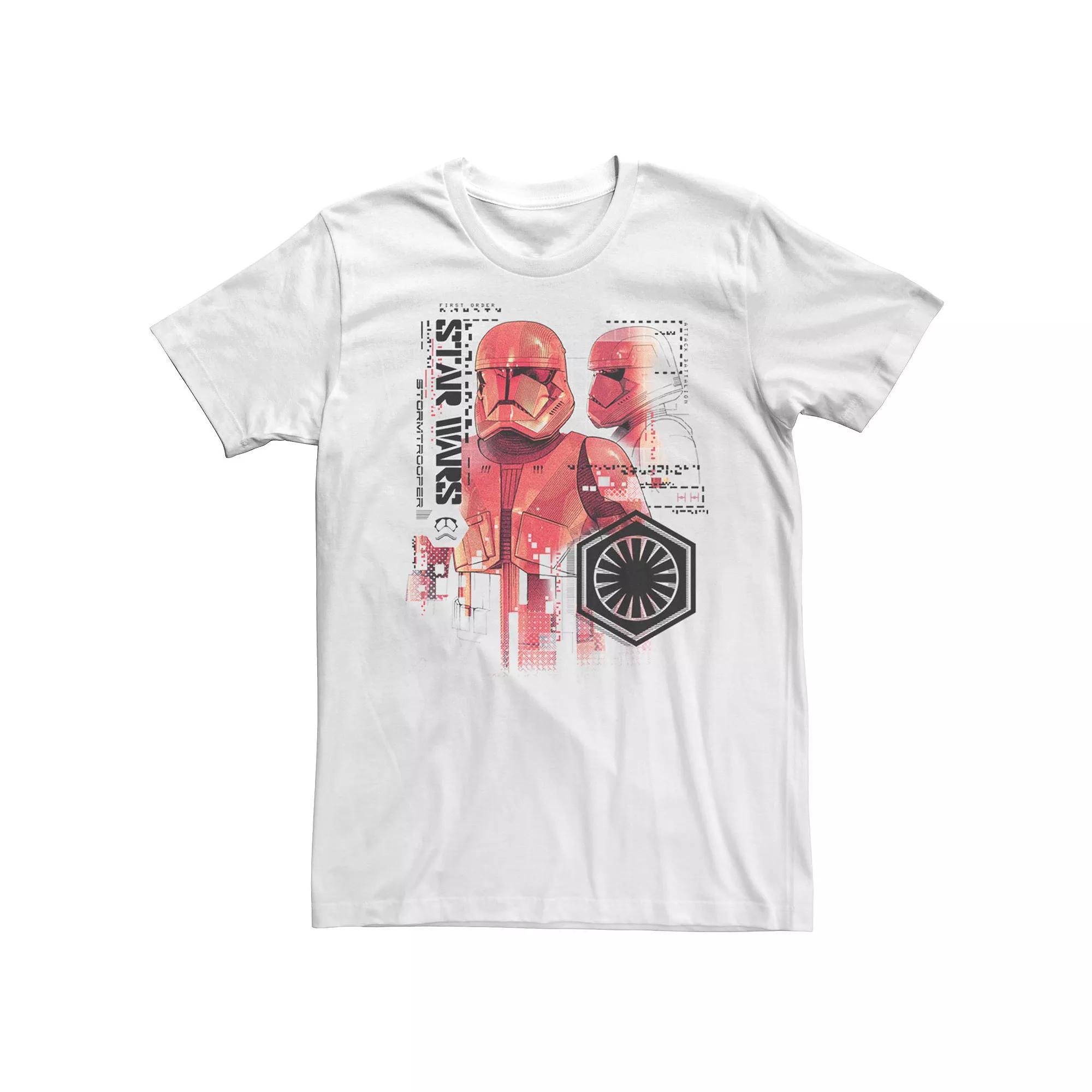 Men's Star Wars Red Trooper Schematic Tee,  Product Image