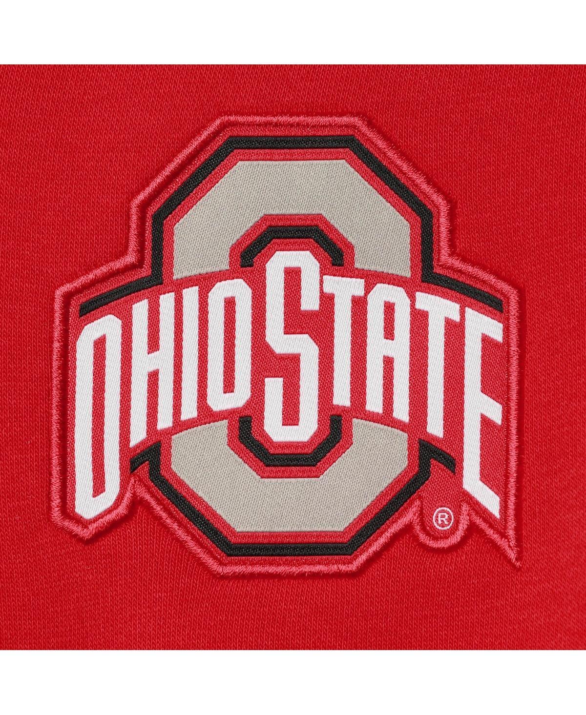 NIKE Scarlet Ohio State Buckeyes Av-15 2.0 Pullover Hoodie Product Image