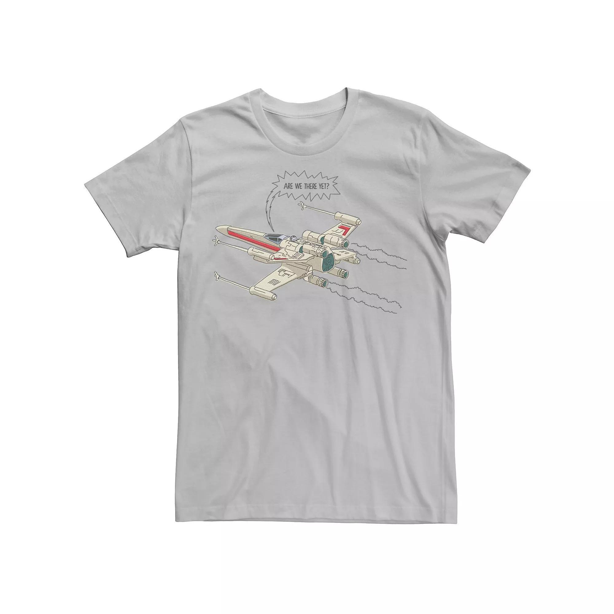 Men's Star Wars X-Wing Are We There Yet Tee,  Product Image