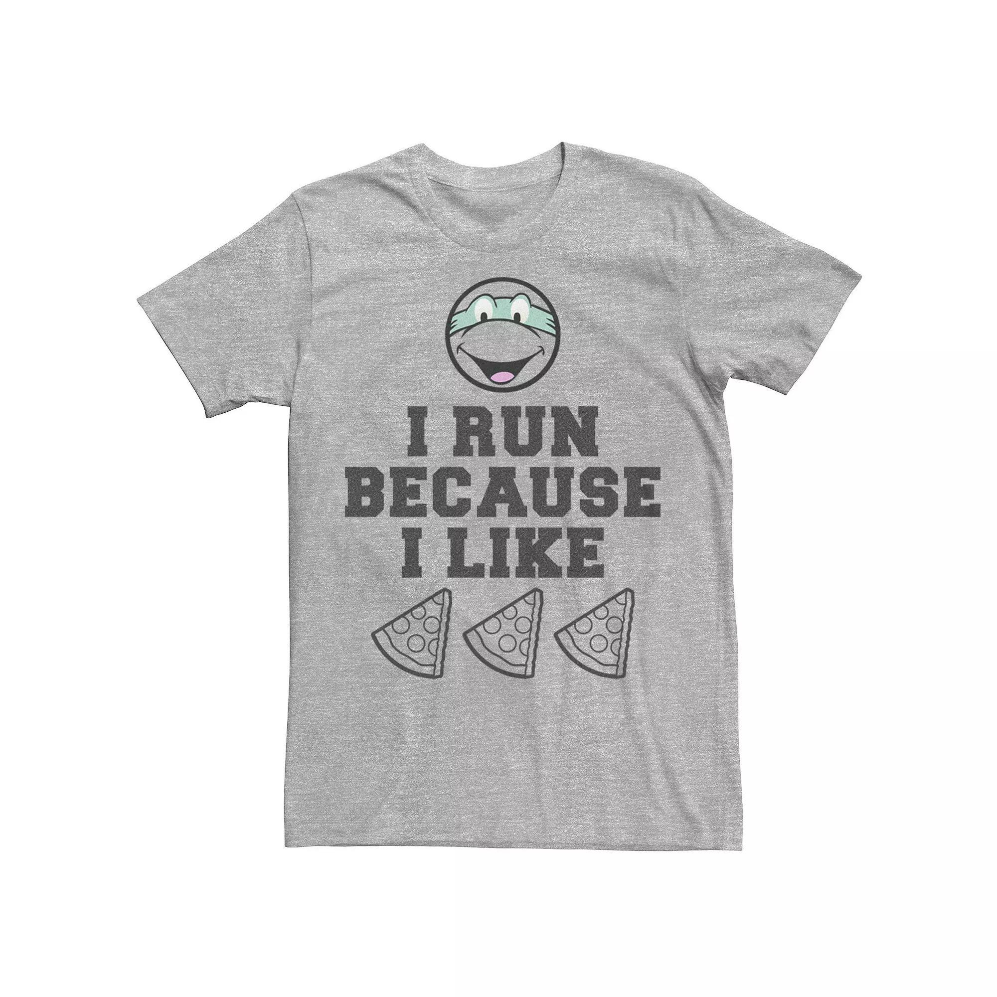 Men's Teenage Mutant Ninja Turtles I Run Because I Like Graphic Tee,  Product Image