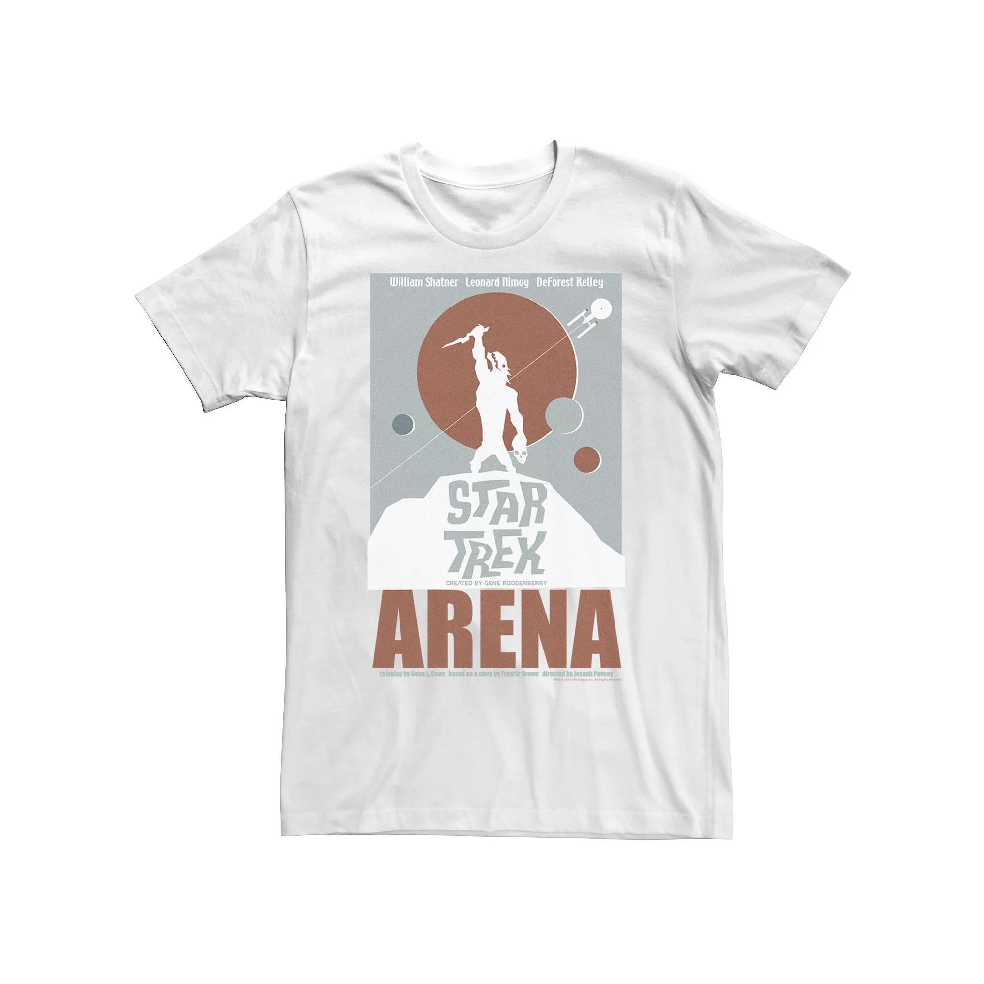 Men's Star Trek Original Series Arena Tee, Size: XXL, White Product Image