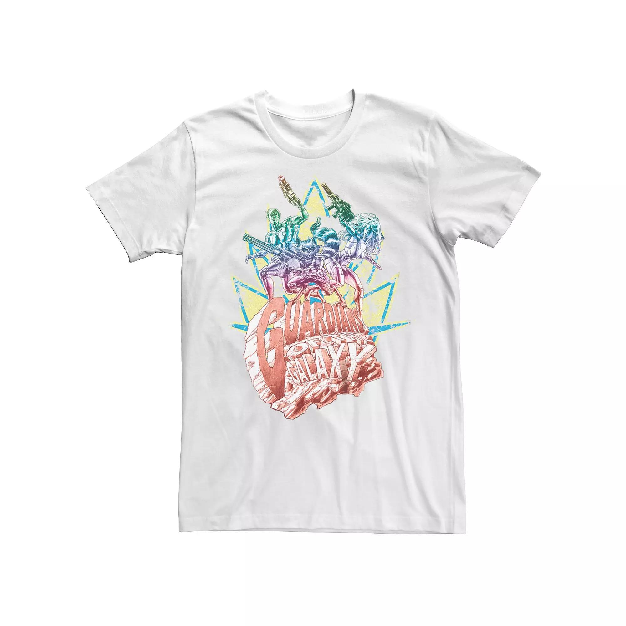 Men's Marvel Guardians Of The Galaxy Colorful Groupshot Graphic Tee,  Product Image