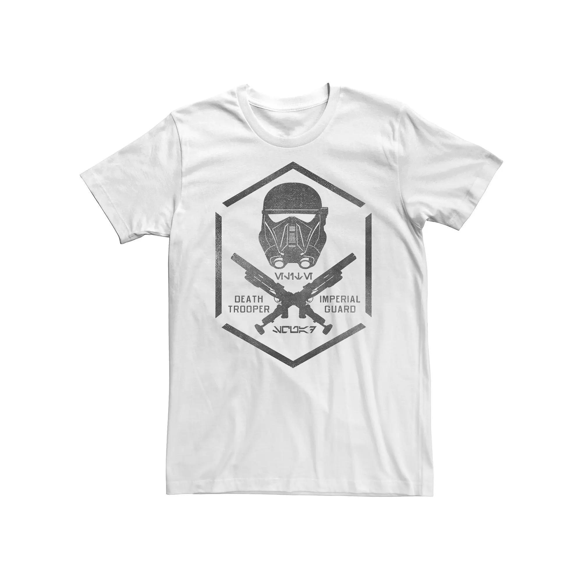 Big & Tall Star Wars Rogue One Death Trooper Imperial Guard Logo Tee, Men's,  Product Image