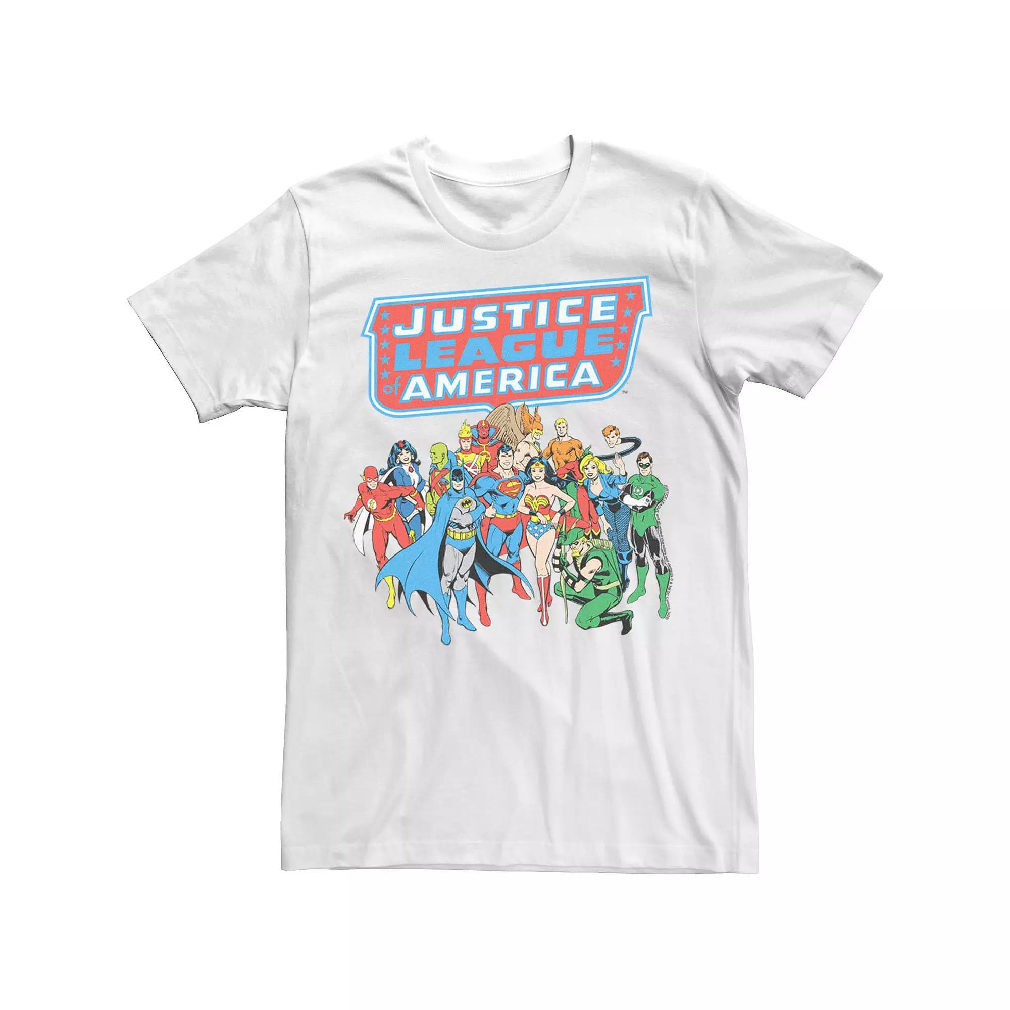 Men's Justice League All Justice Logo Tee,  Product Image