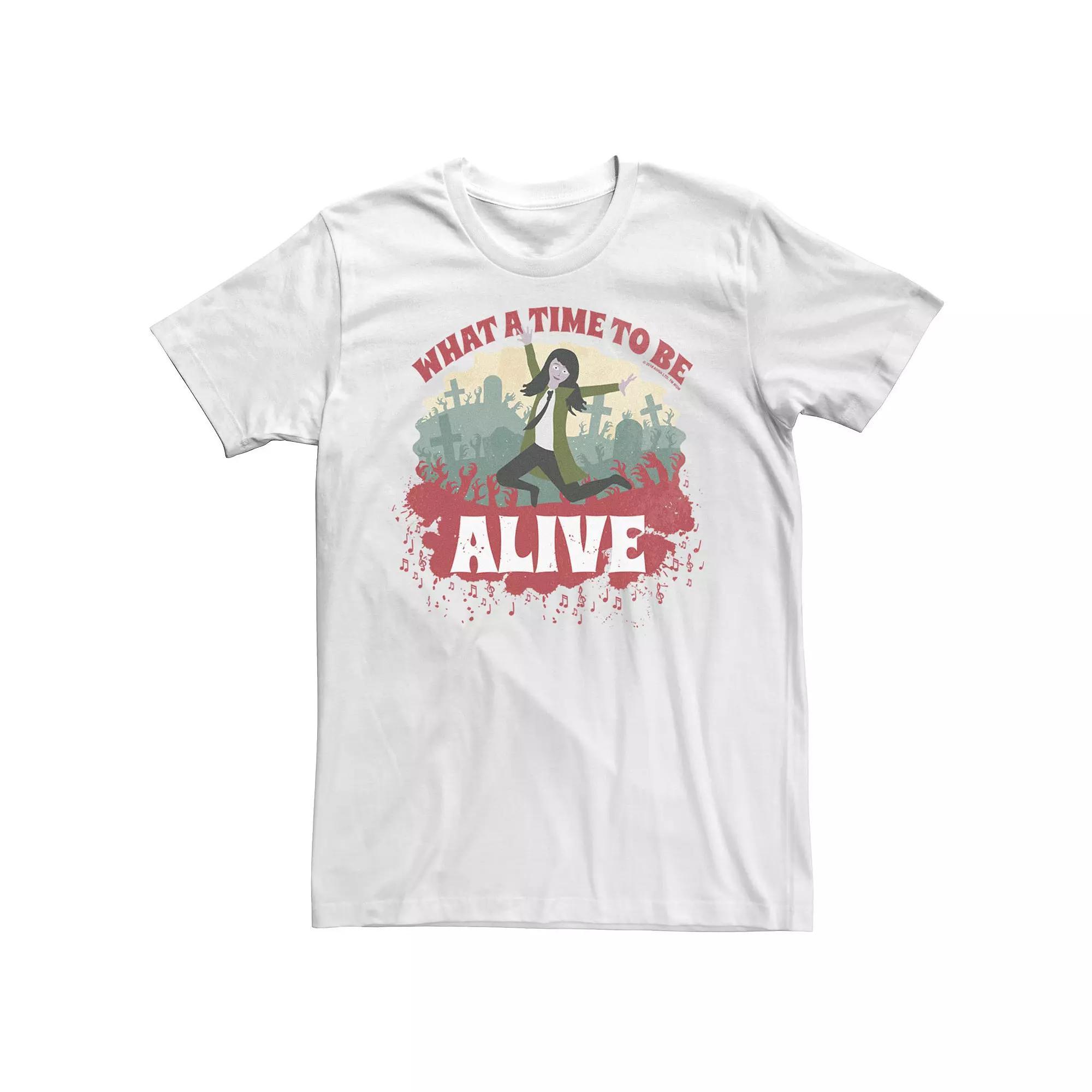 Men's Anna and the Apocalypse What A Time To Be Alive Jumping for Joy Tee,  Product Image