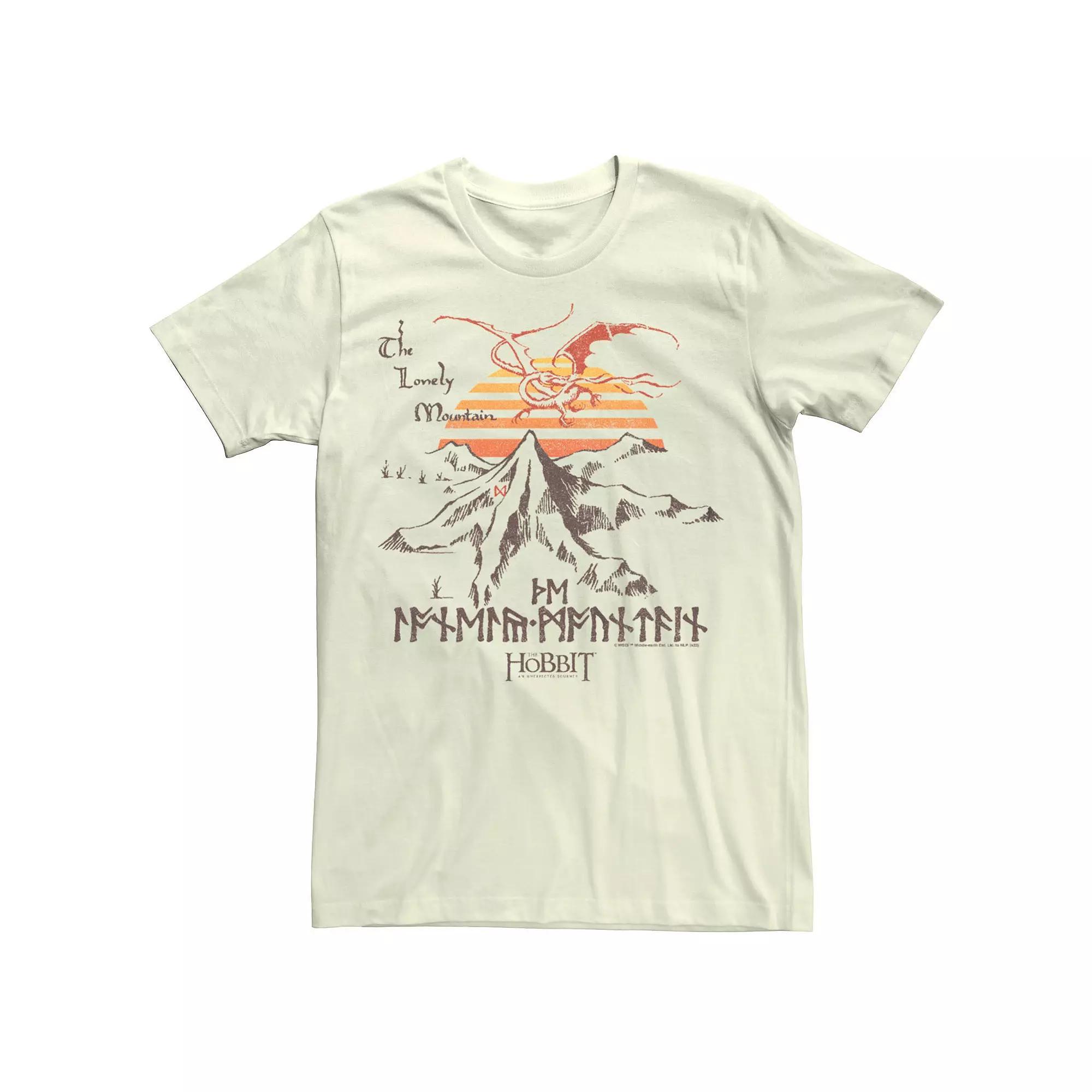 Men's The Hobbit Lonely Mountain Draw Tee,  Product Image