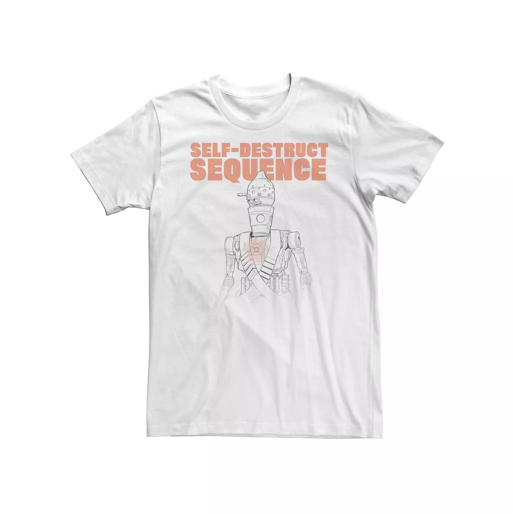 Big & Tall Star Wars The Mandalorian IG-11 Self-Destruct Sequence Tee, Men's,  Product Image