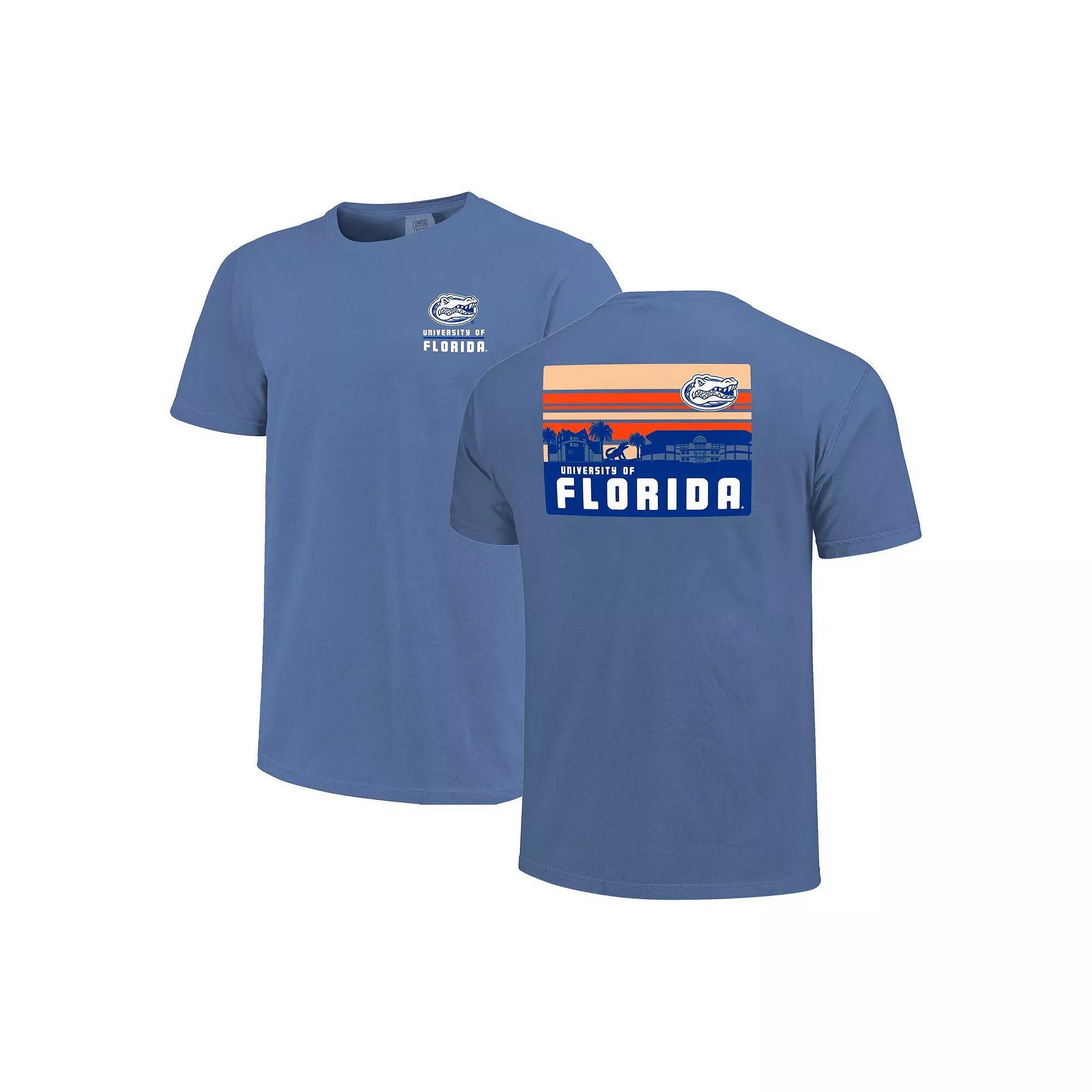 Men&#x27;s Royal Florida Gators Striped Campus Skyline T-Shirt, Size: 2XL, Blue Product Image