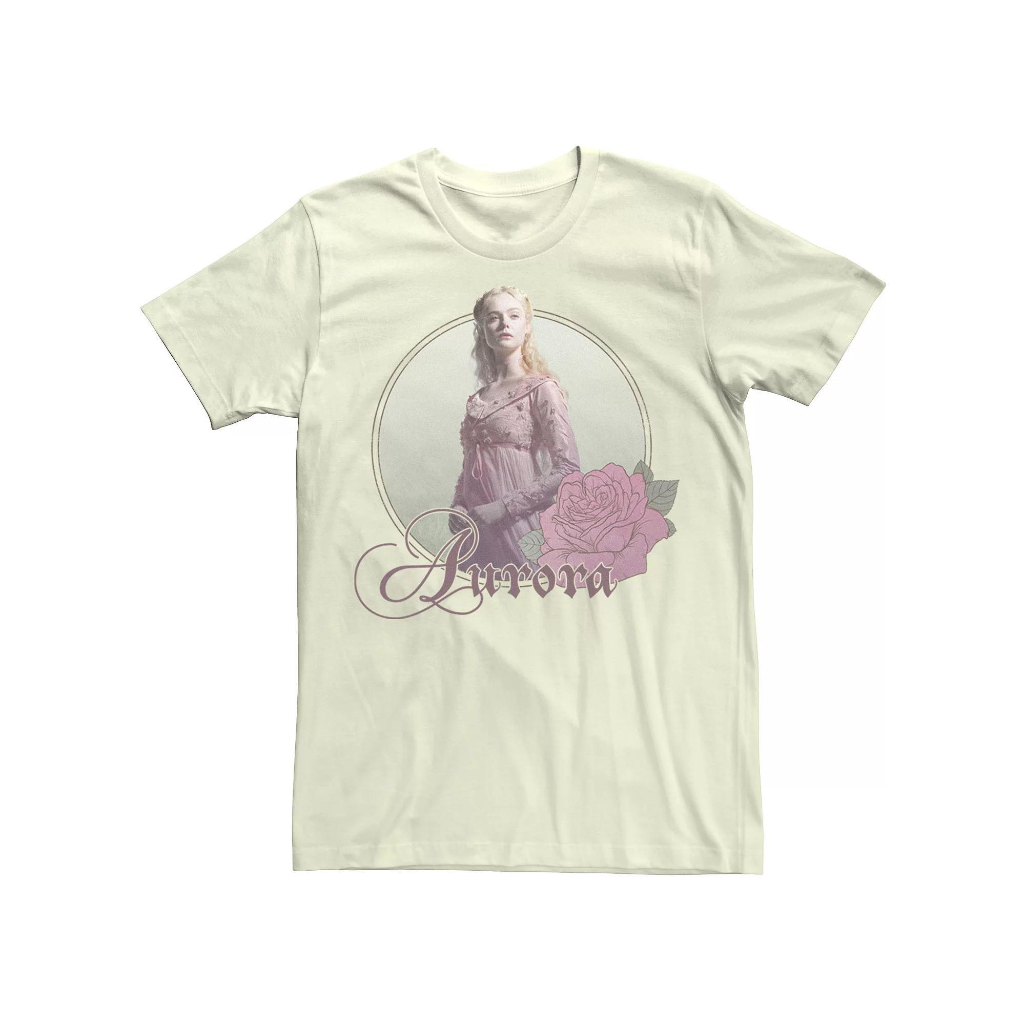 Disney's Maleficent Men's Aurora Circle Portrait Tee,  Product Image