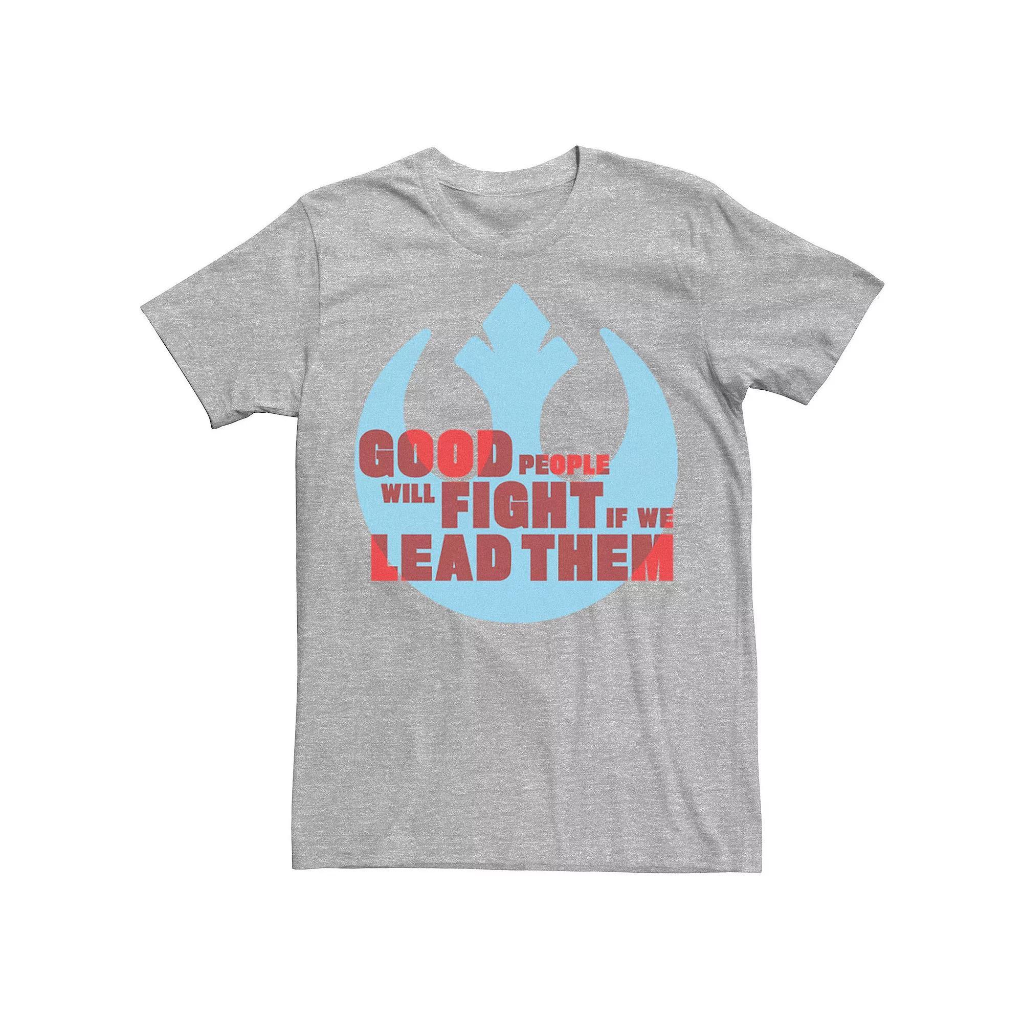 Men's Star Wars: The Rise Of Skywalker Good People Fight Rebel Tee,  Product Image