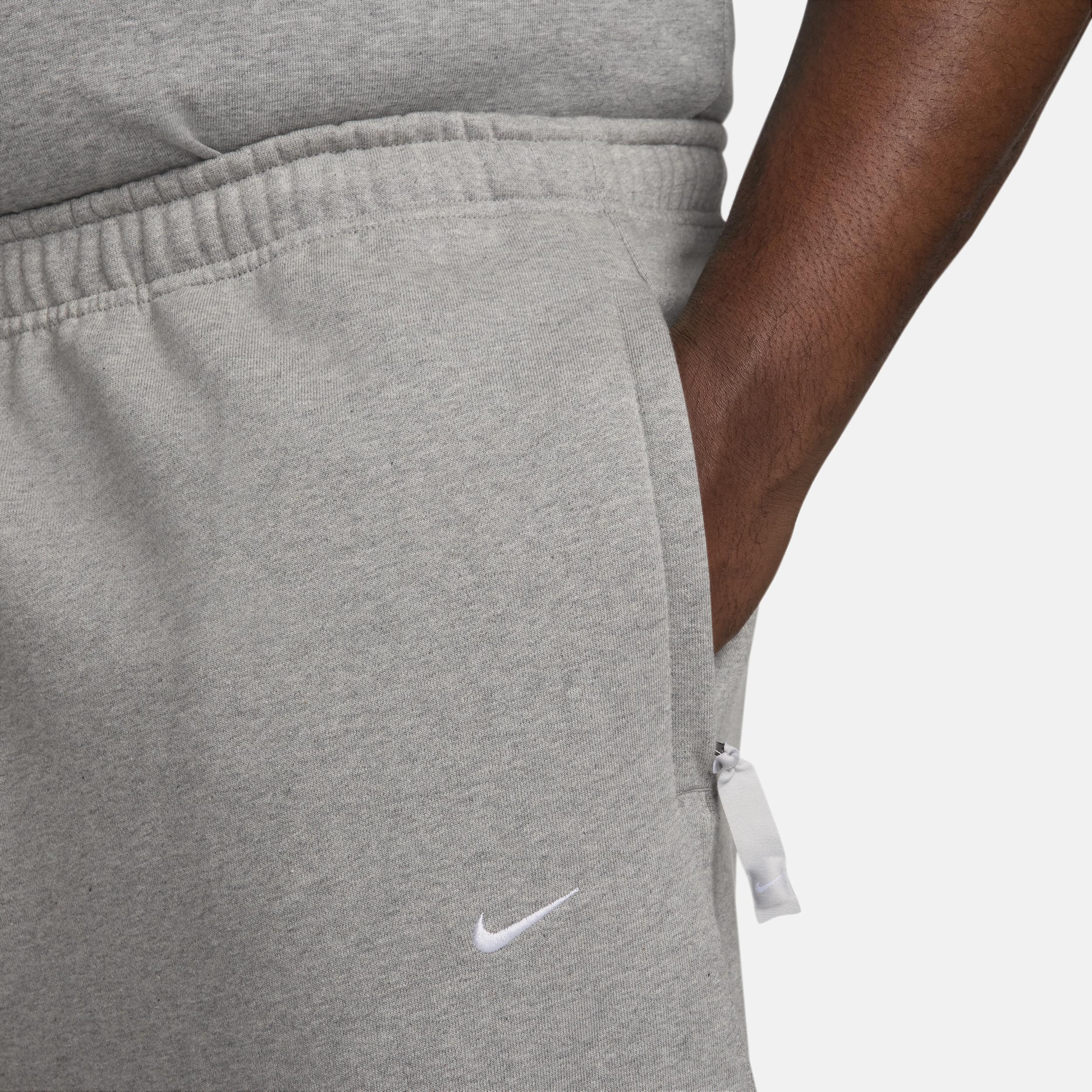 Nike Solo Swoosh Men's Open-Hem Fleece Pants Product Image