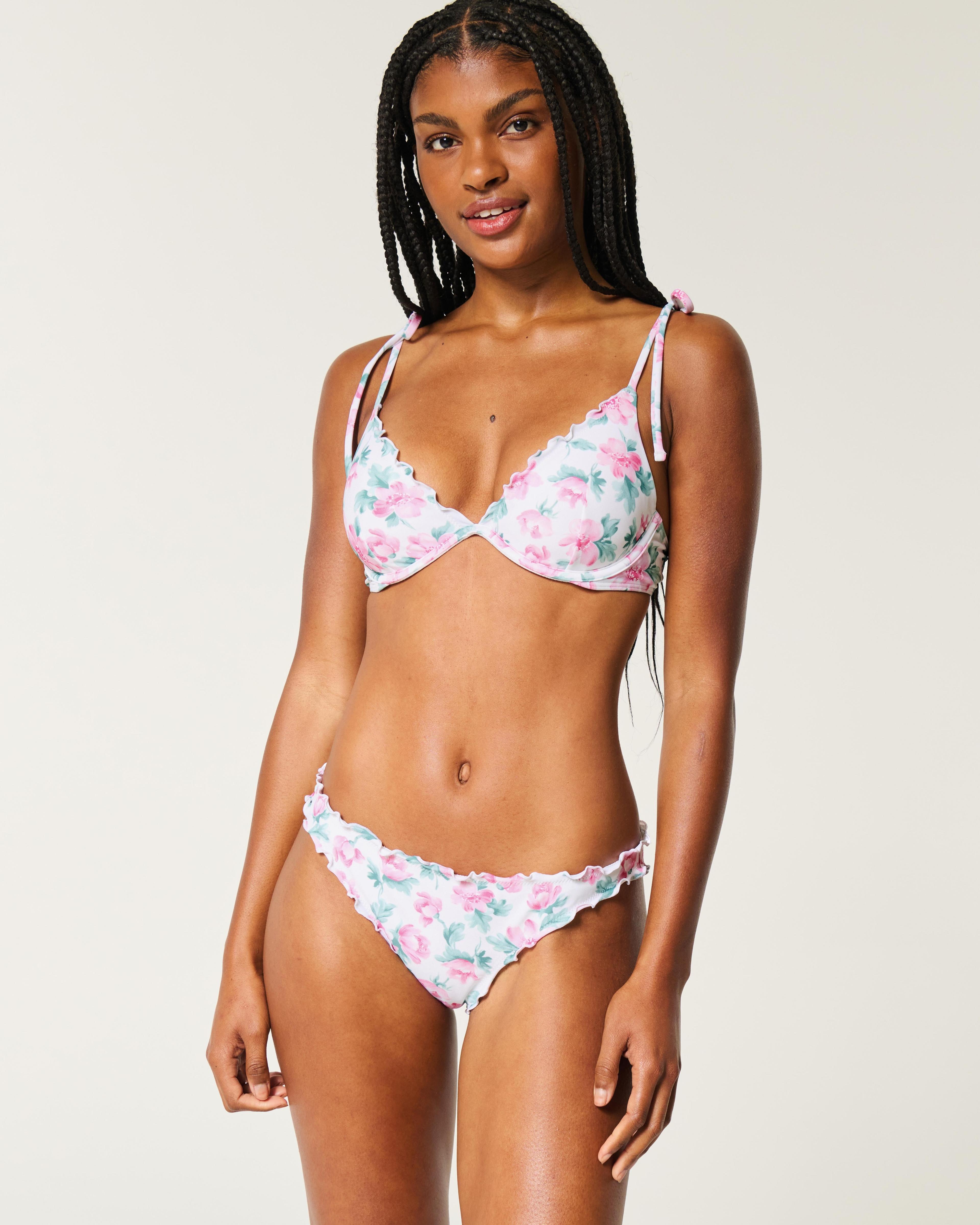 Ruffle Cheeky Bikini Bottom Product Image