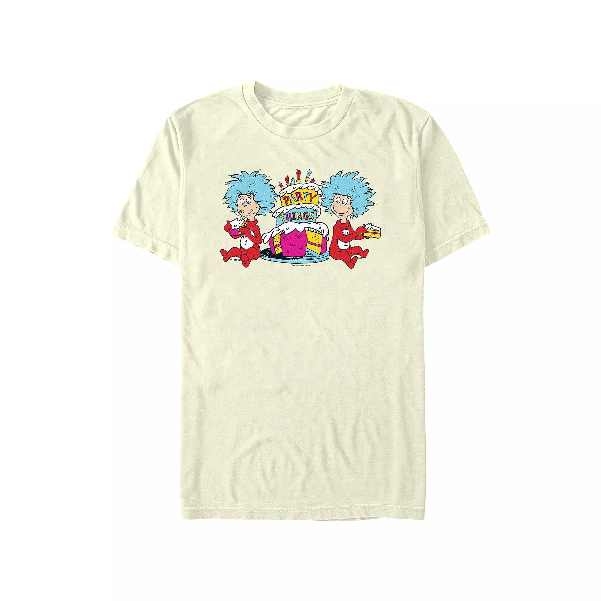 Men's Dr. Seuss Party Things Graphic Tee,  Product Image