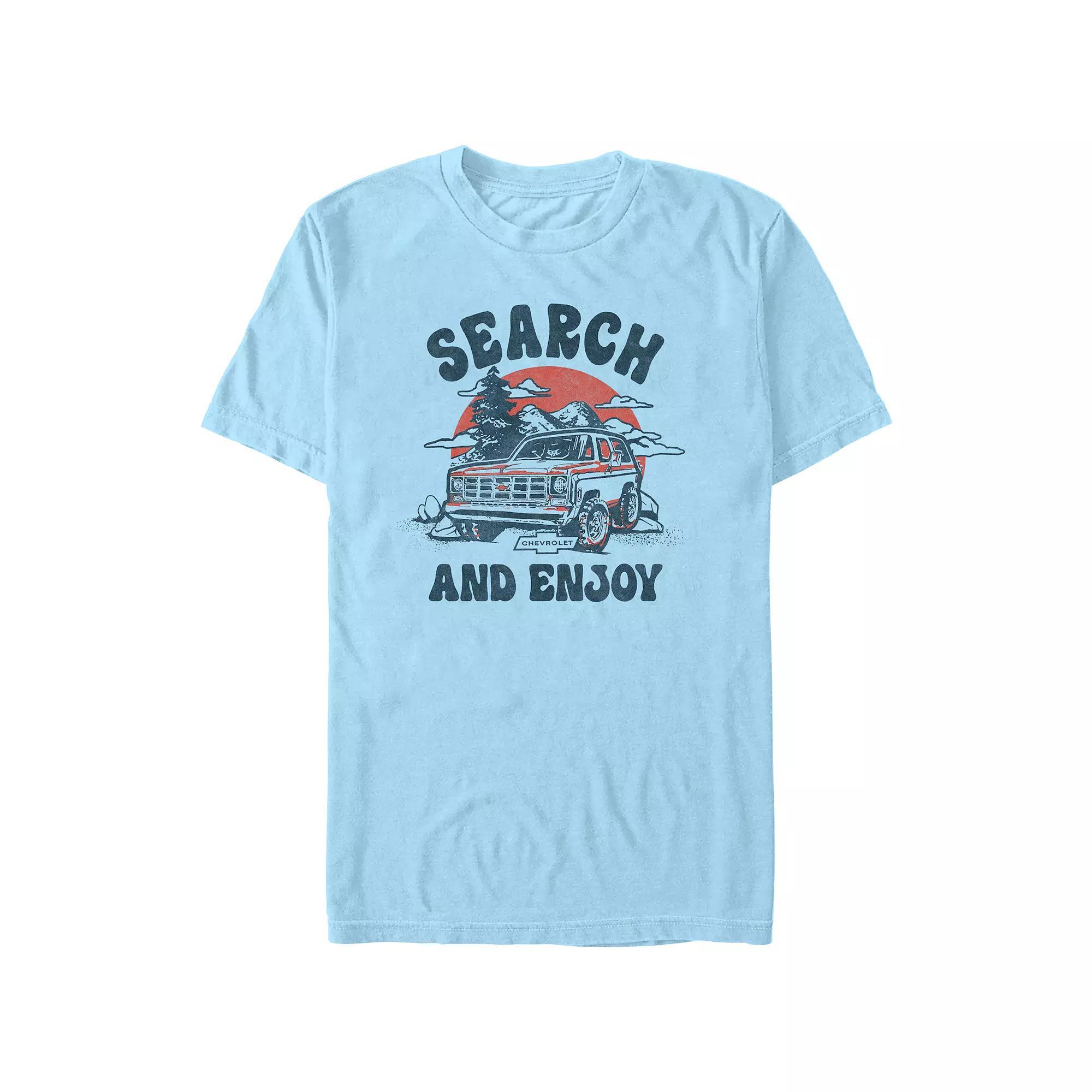 Men's Chevrolet Search And Enjoy Graphic Tee,  Product Image