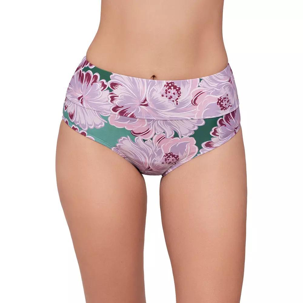 Women's Eco Beach High Waisted Swim Briefs,  Product Image