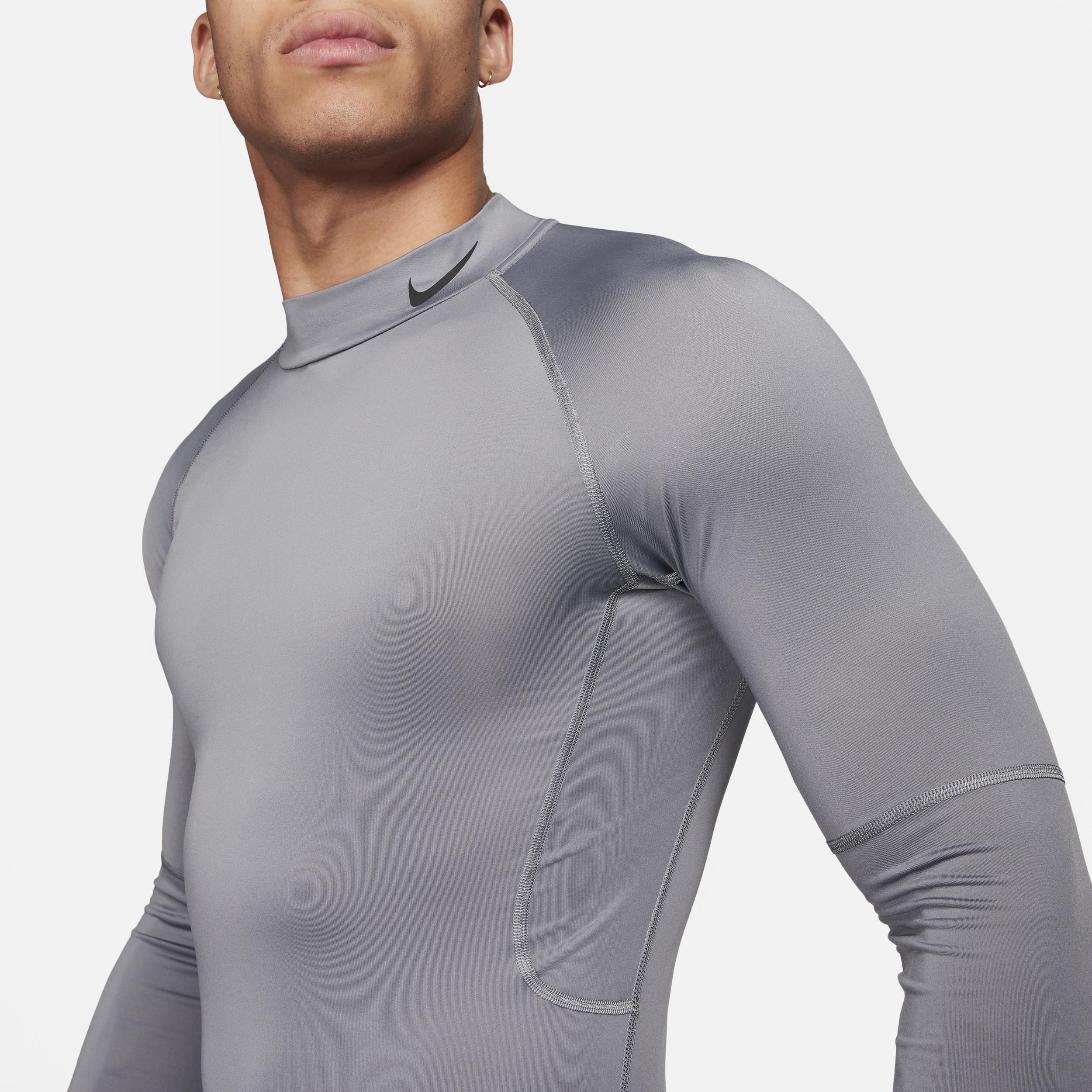 Mens Nike Pro Dri-FIT Fitness Mock-Neck Long-Sleeve Top | FB7908-084 Product Image