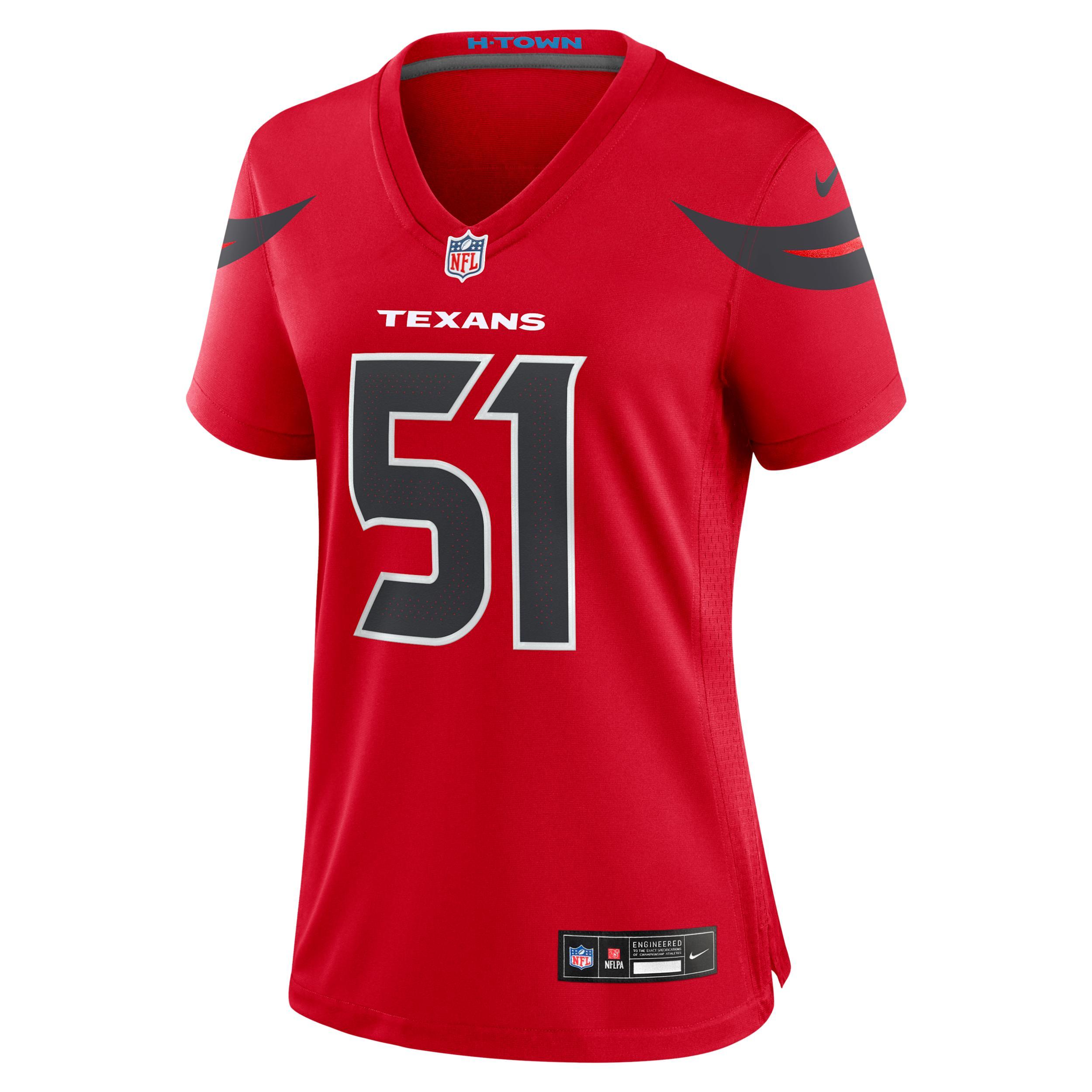 Will Anderson Jr. Houston Texans Nike Womens NFL Game Football Jersey | 67NW0B9G9HF-D1C Product Image