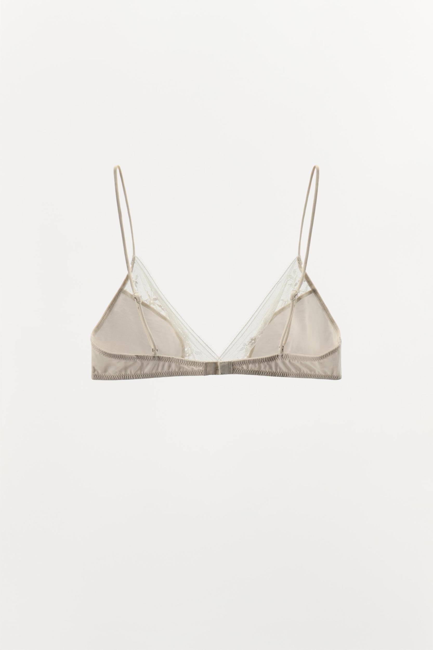 LACE TRIANGLE BRALETTE Product Image