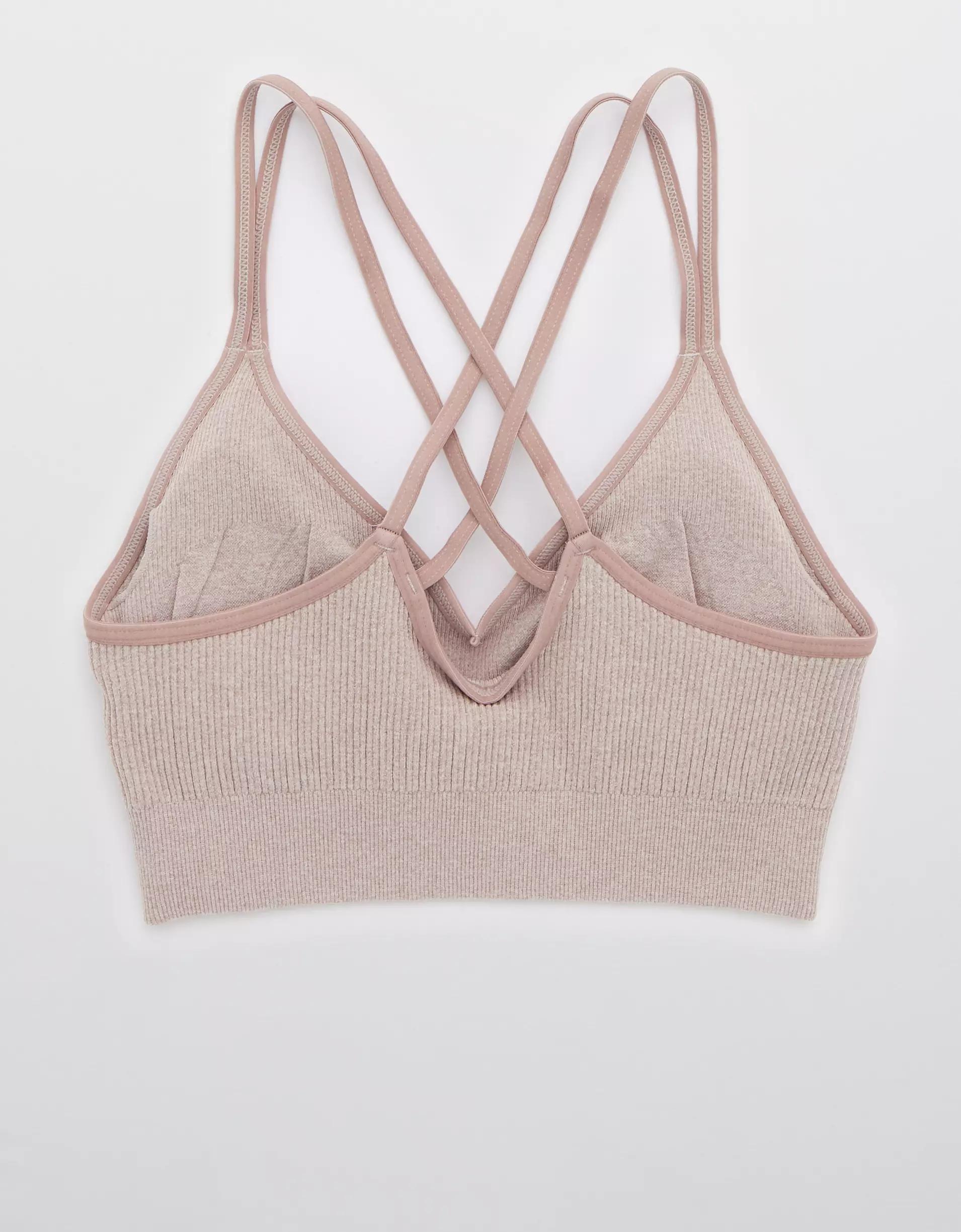Aerie Seamless Strappy Padded Bralette Product Image