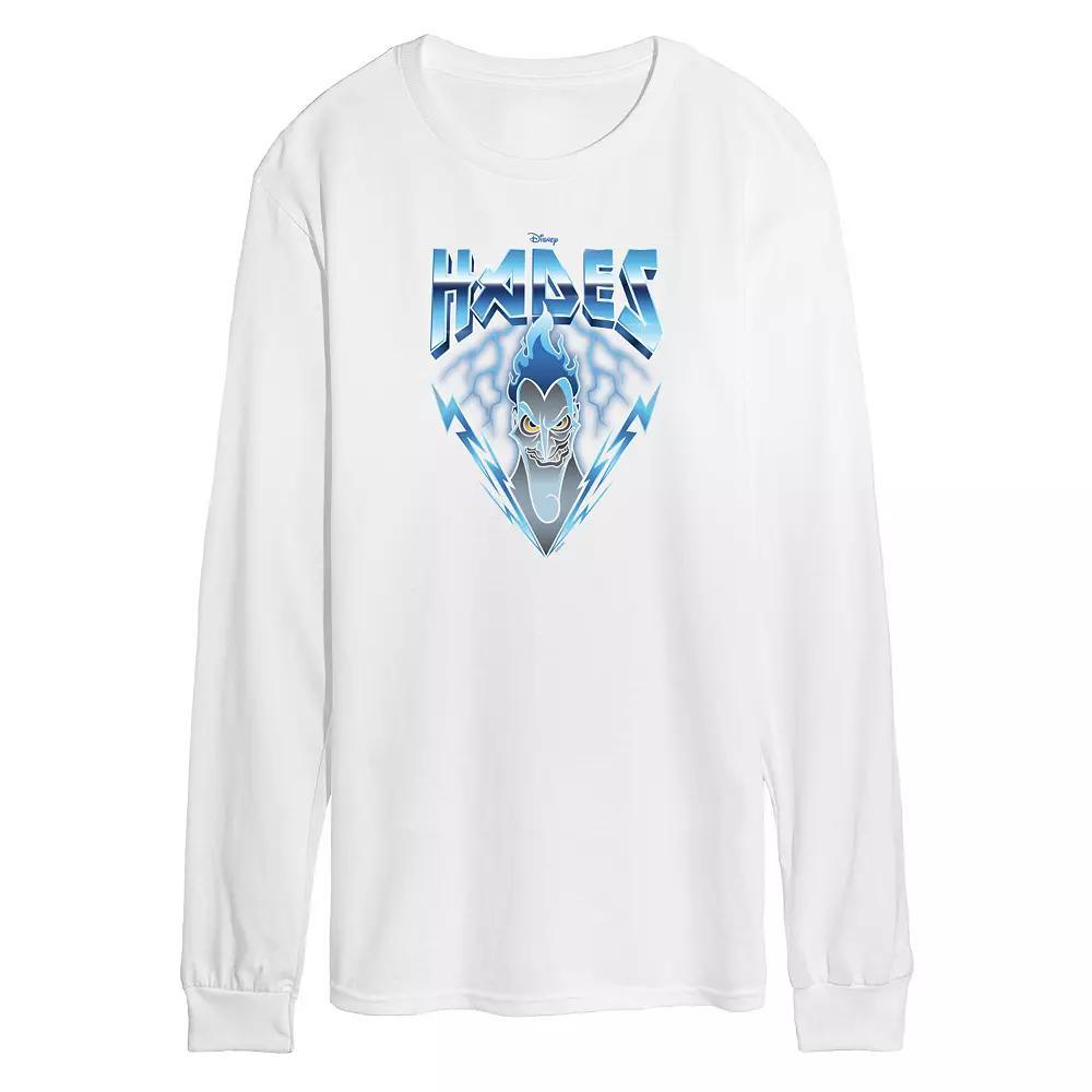Disney Villains Hades Men's Rock Long Sleeve Graphic Tee,  Product Image