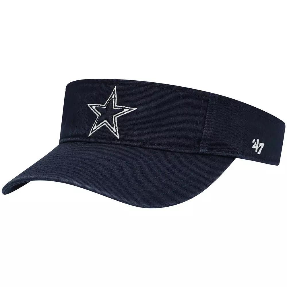 Men's '47 Navy Dallas Cowboys Clean Up Visor, Blue Product Image